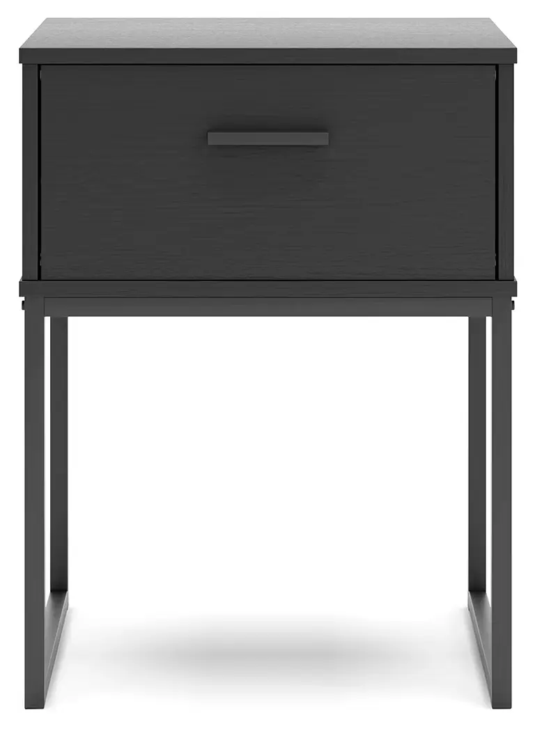 Socalle - Black - One Drawer Night Stand - Image 5