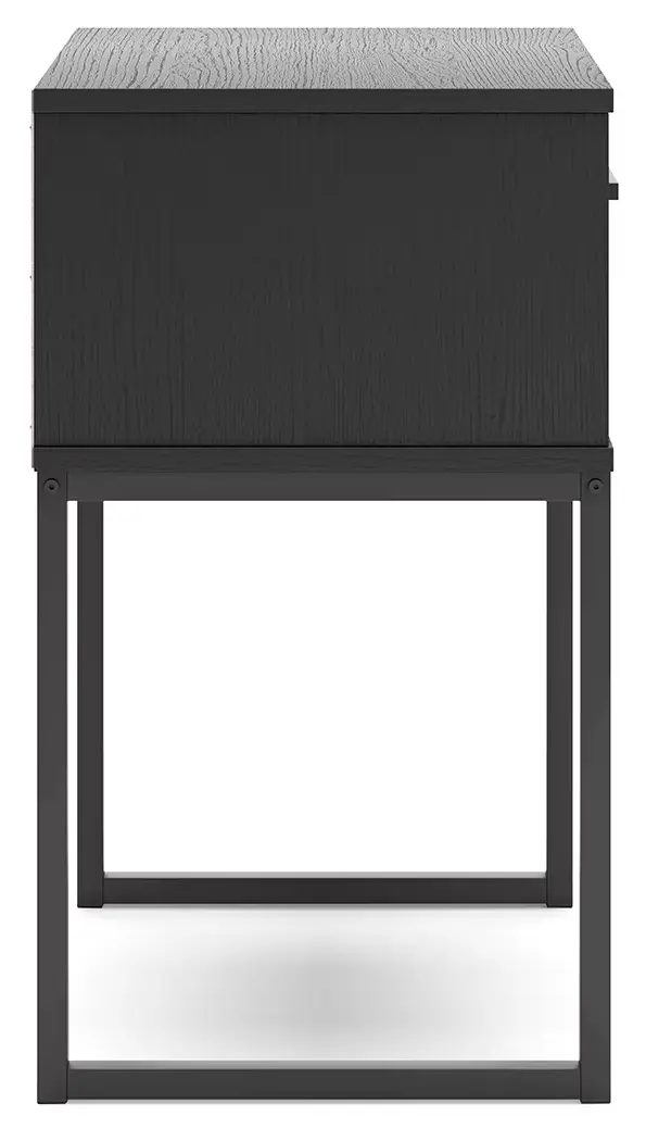 Socalle - Black - One Drawer Night Stand - Image 8