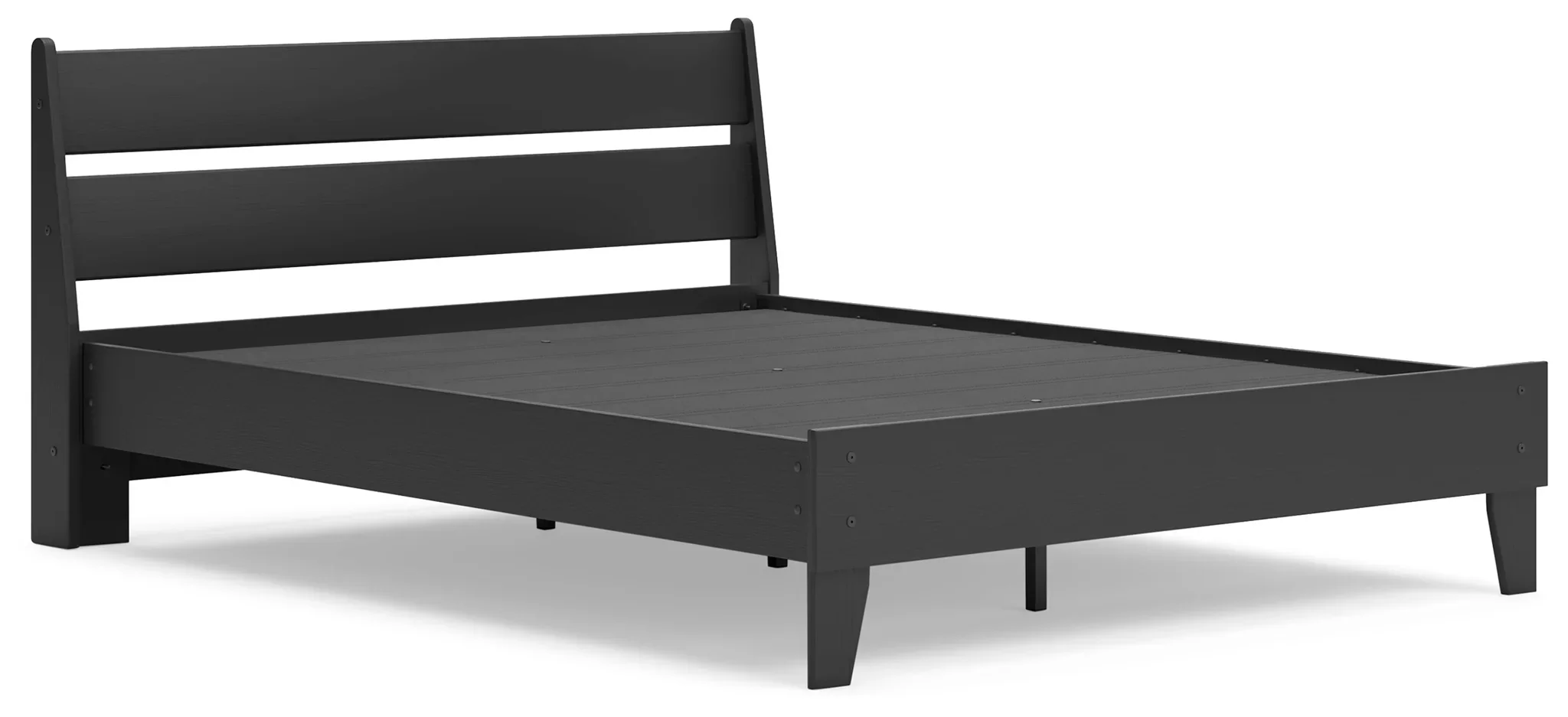 Socalle - Black - Queen Panel Platform Bed - Image 3