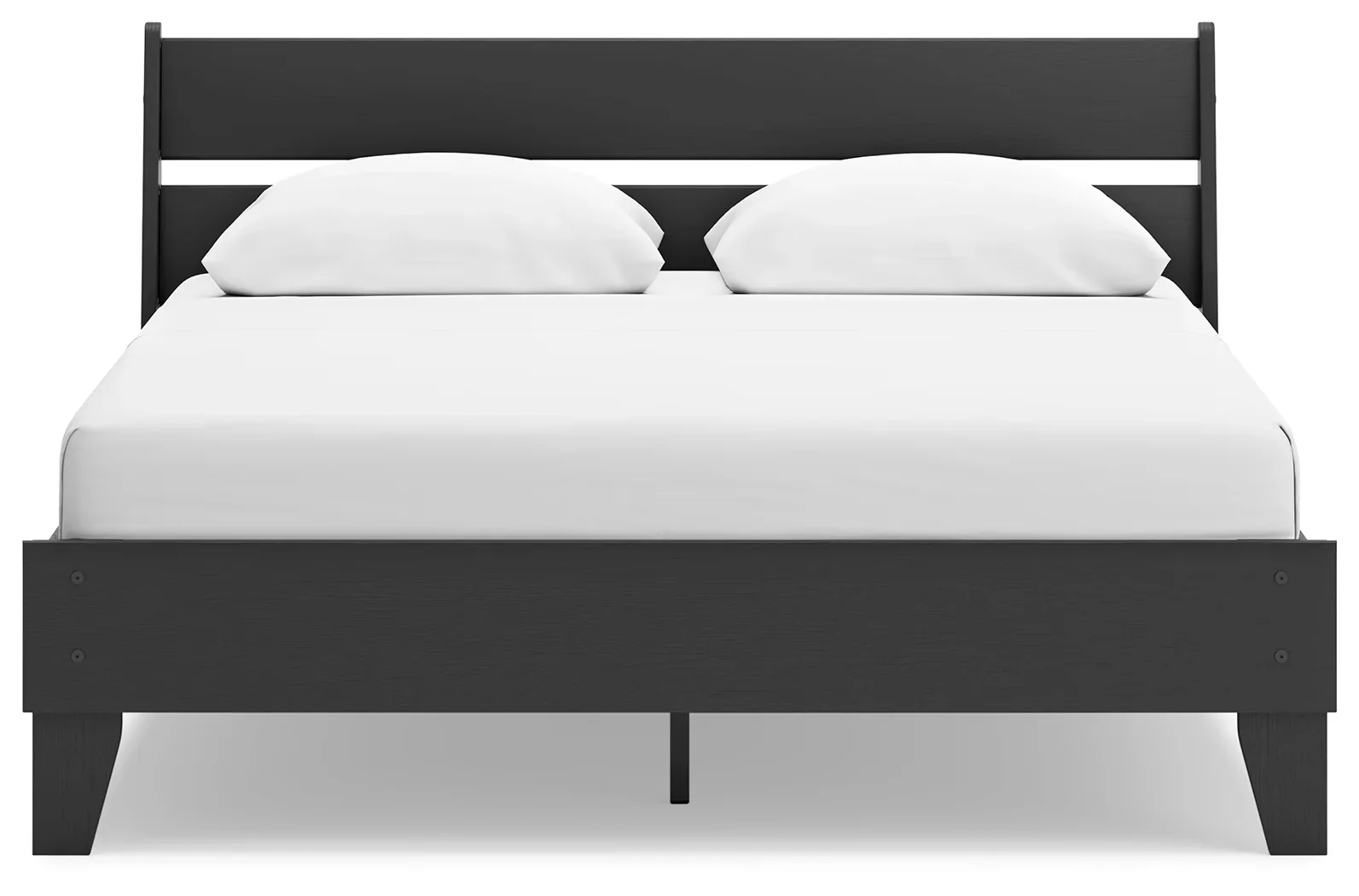 Socalle - Black - Queen Panel Platform Bed - Image 6