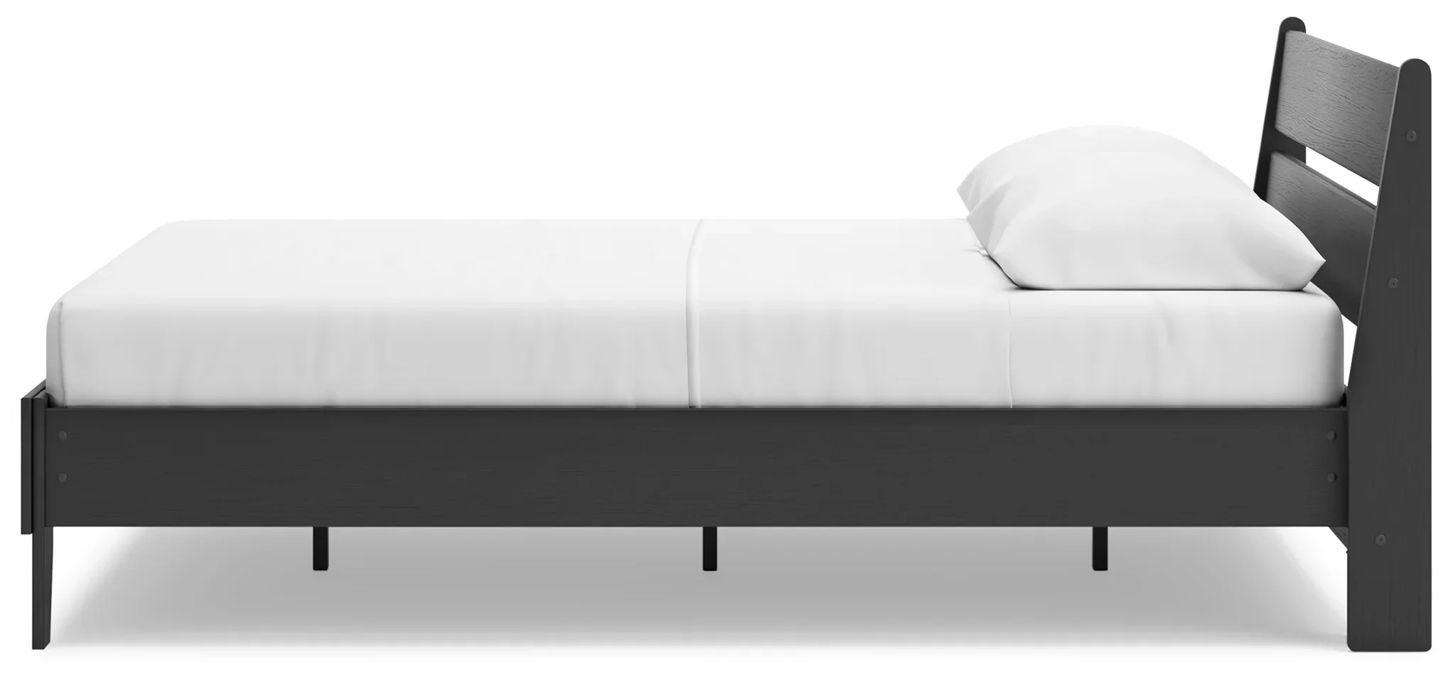 Socalle - Black - Queen Panel Platform Bed - Image 8