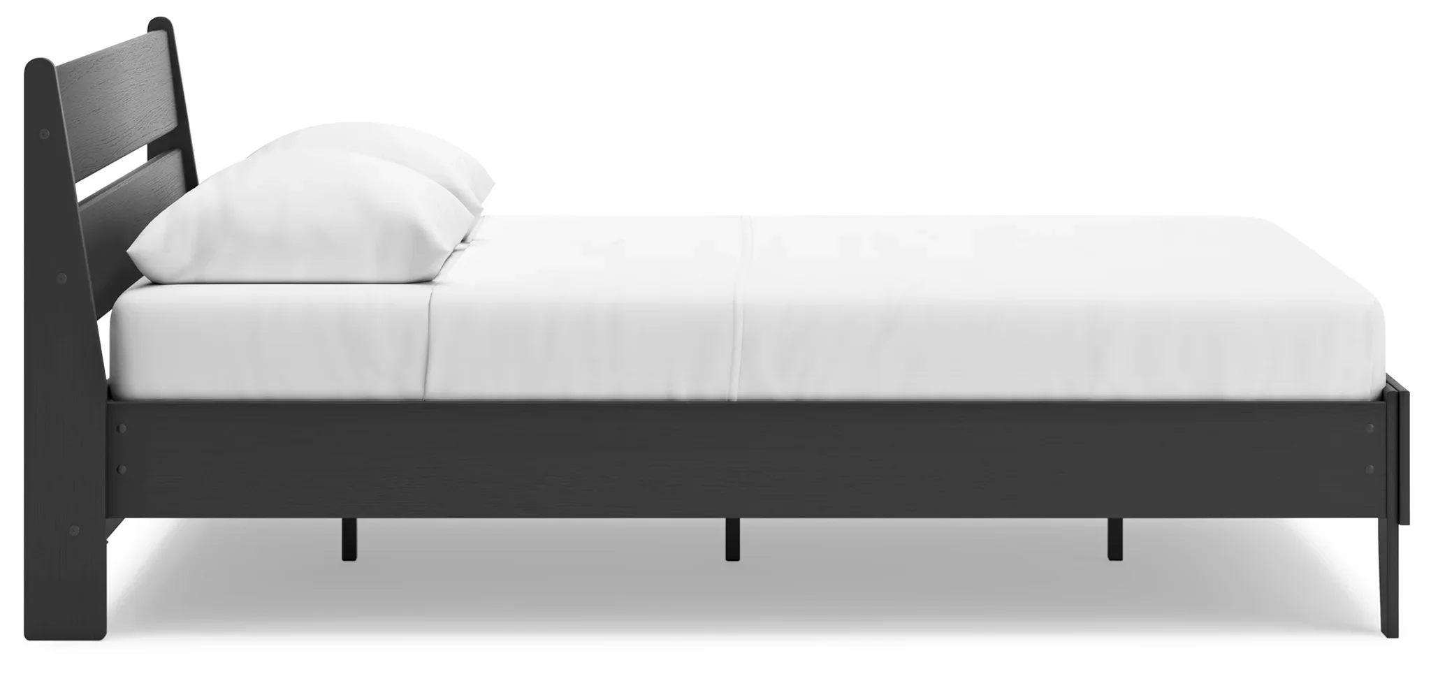 Socalle - Black - Queen Panel Platform Bed - Image 9
