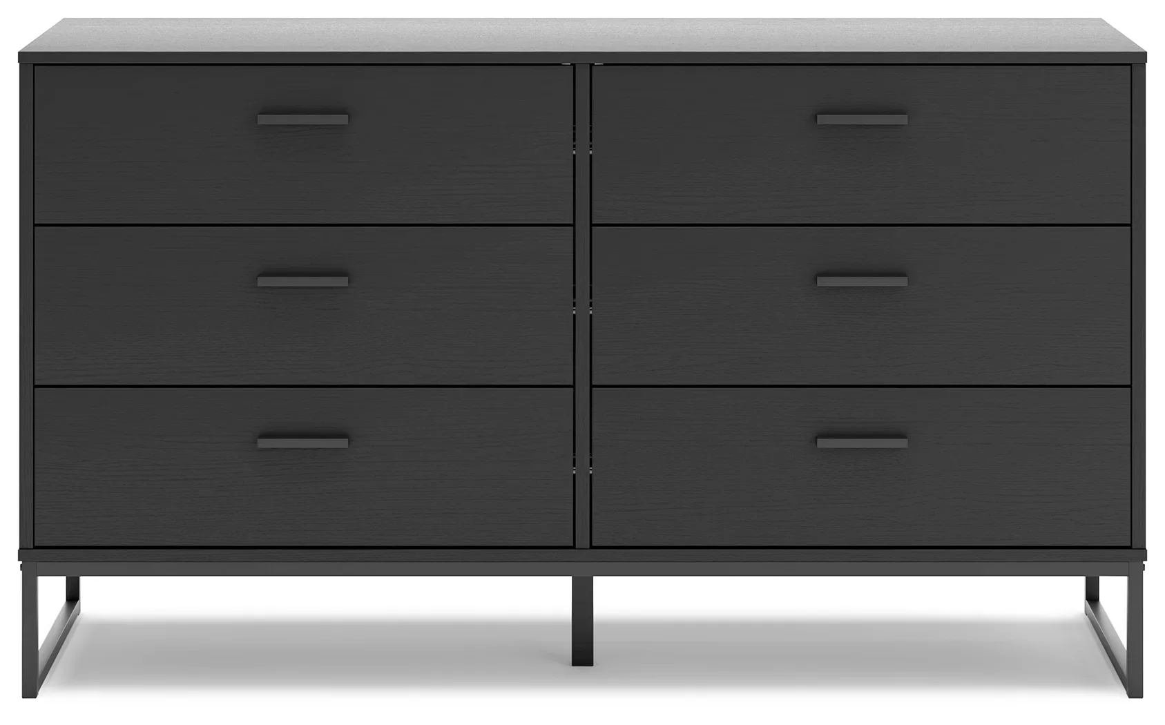 Socalle - Black - Six Drawer Dresser - Image 6