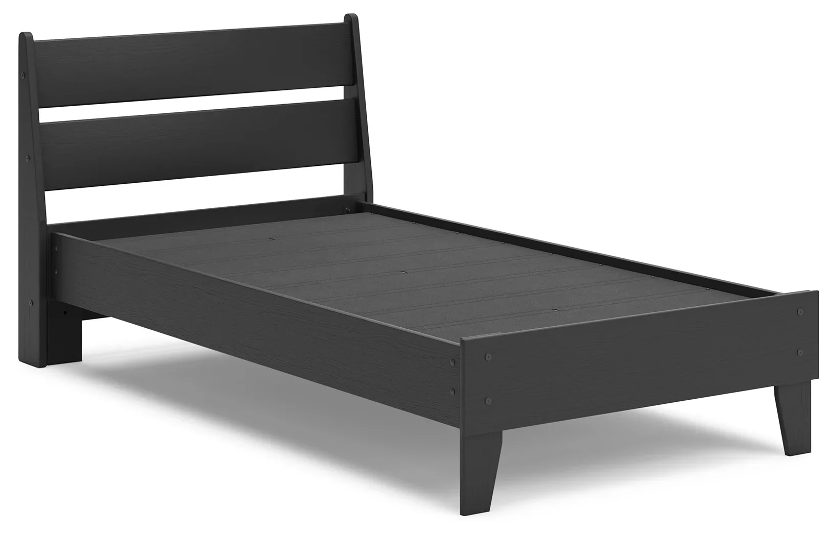 Socalle - Black - Twin Panel Platform Bed - Image 3
