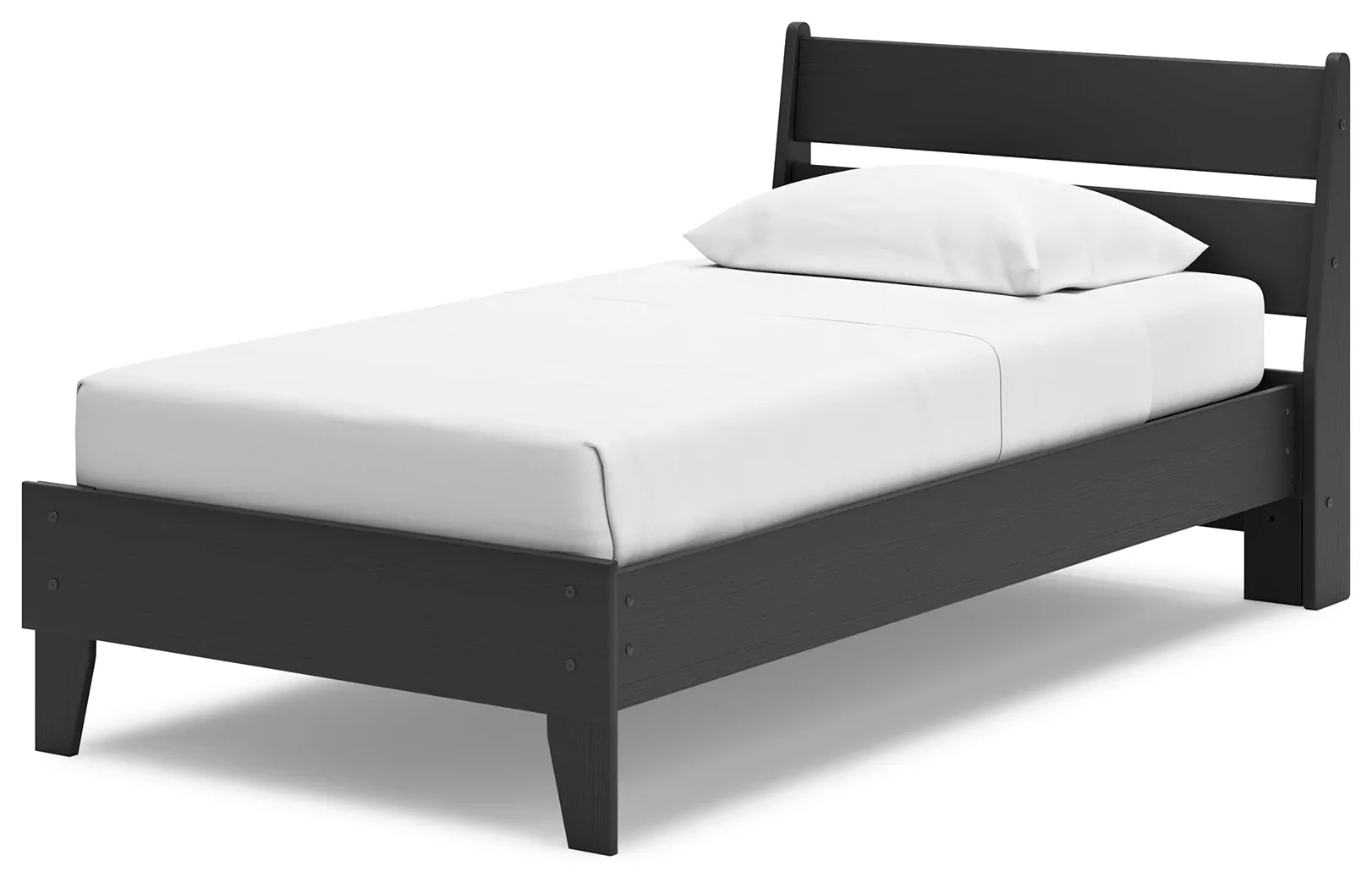 Socalle - Black - Twin Panel Platform Bed - Image 4