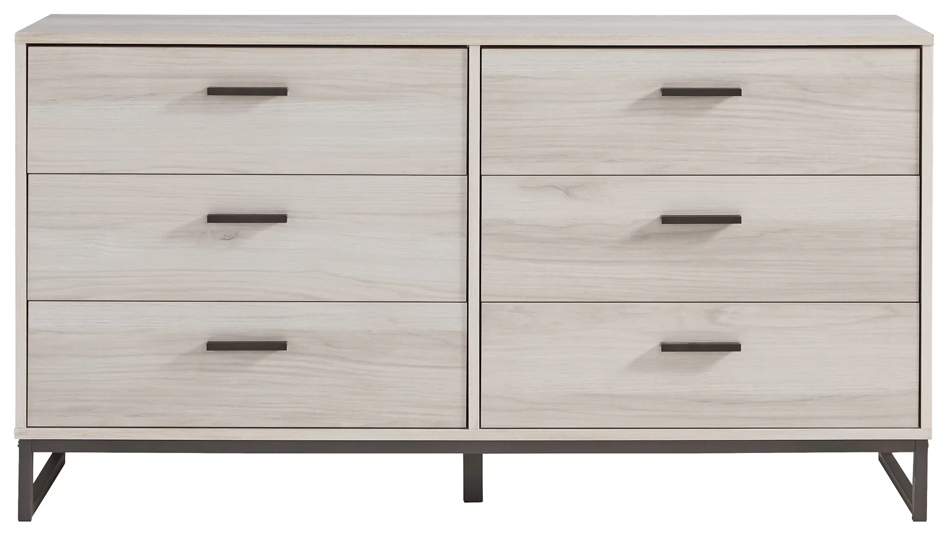 Socalle - Light Natural - Six Drawer Dresser - Vinyl-Wrapped - Image 4