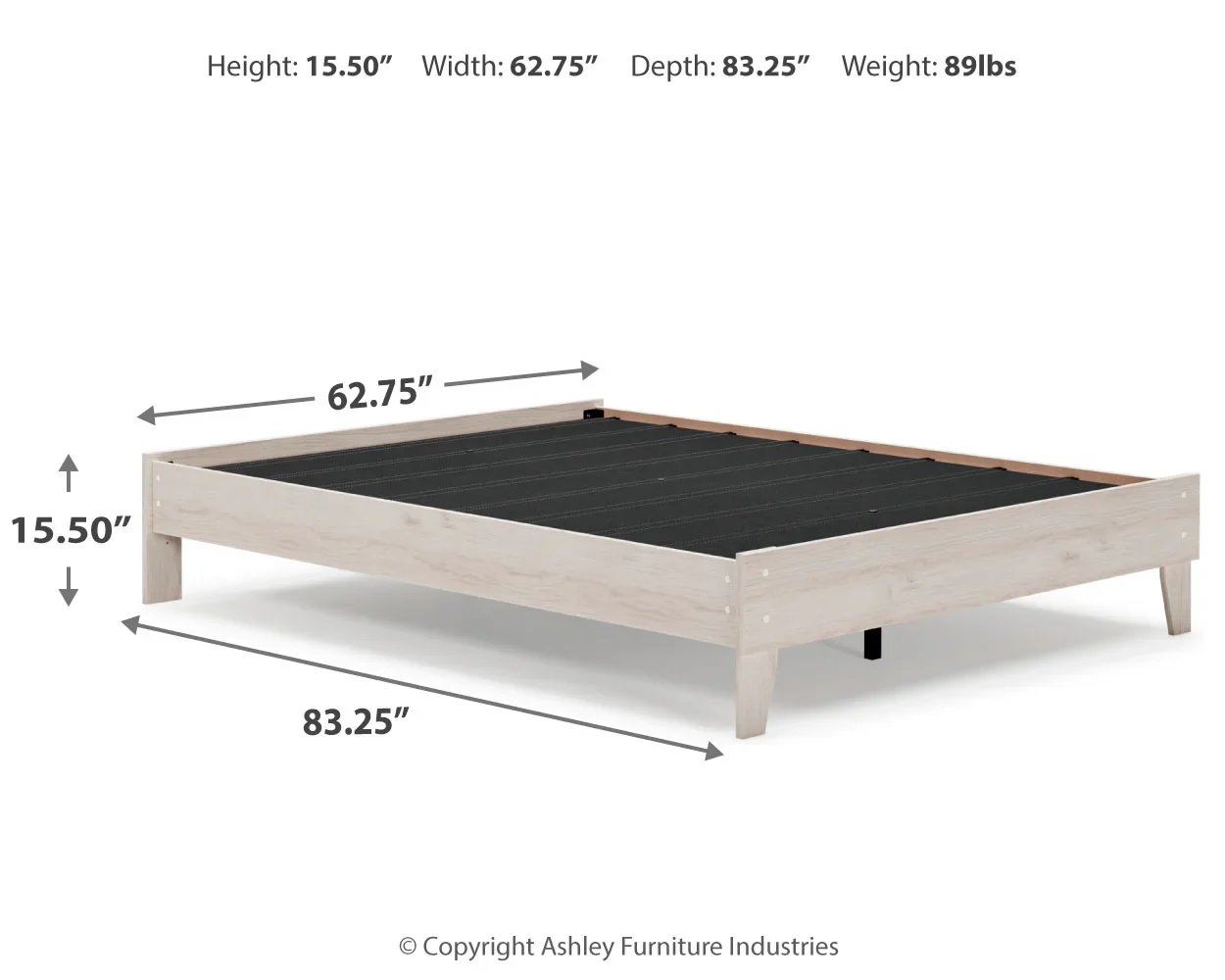 Socalle - Light Natural - Queen Platform Bed - Image 9