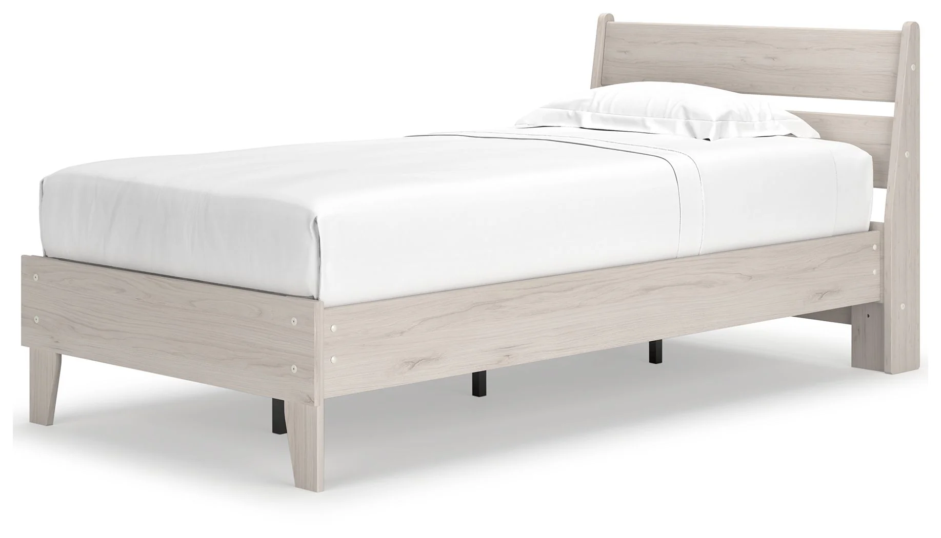 Socalle - Natural - Twin Panel Platform Bed - Image 3