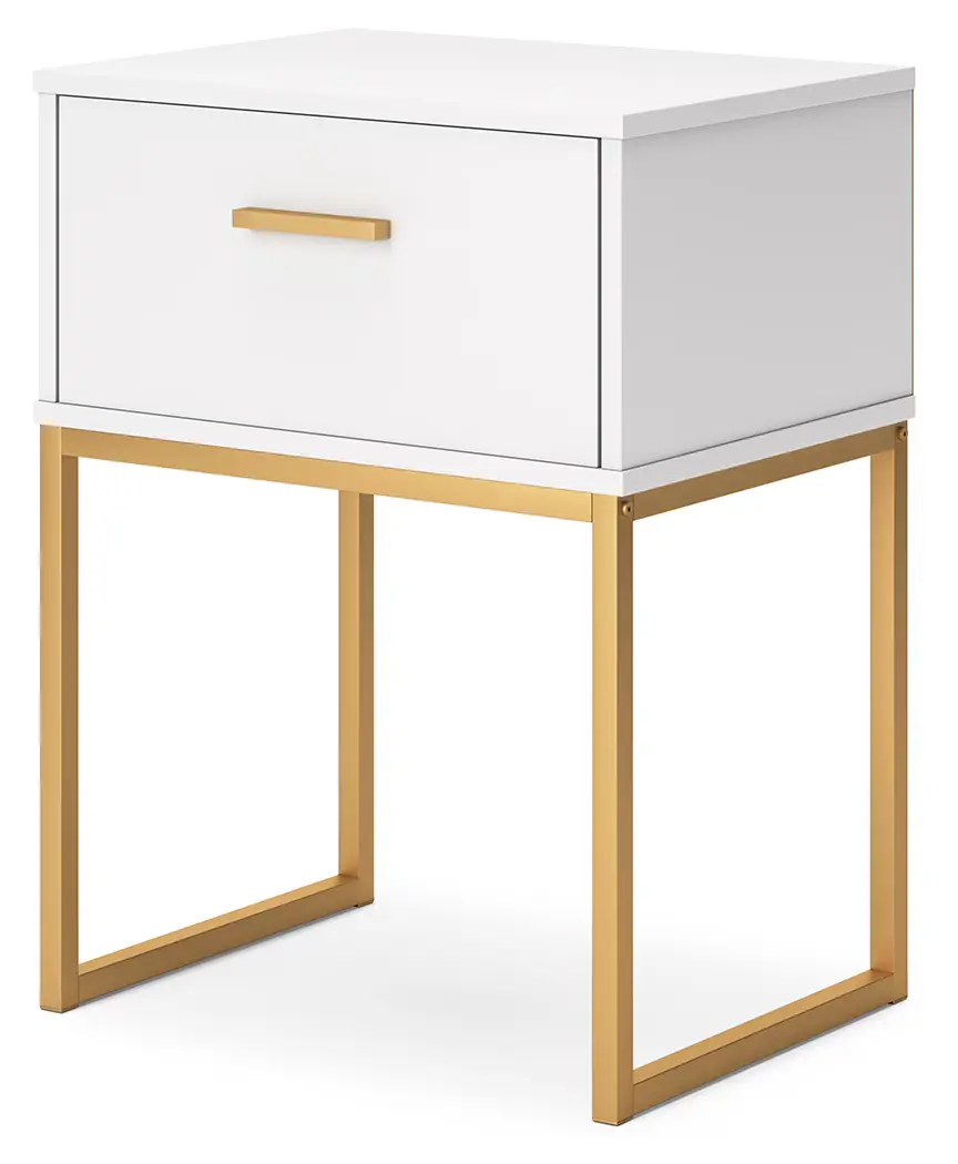 Socalle - Two-tone - One Drawer Night Stand - Image 3
