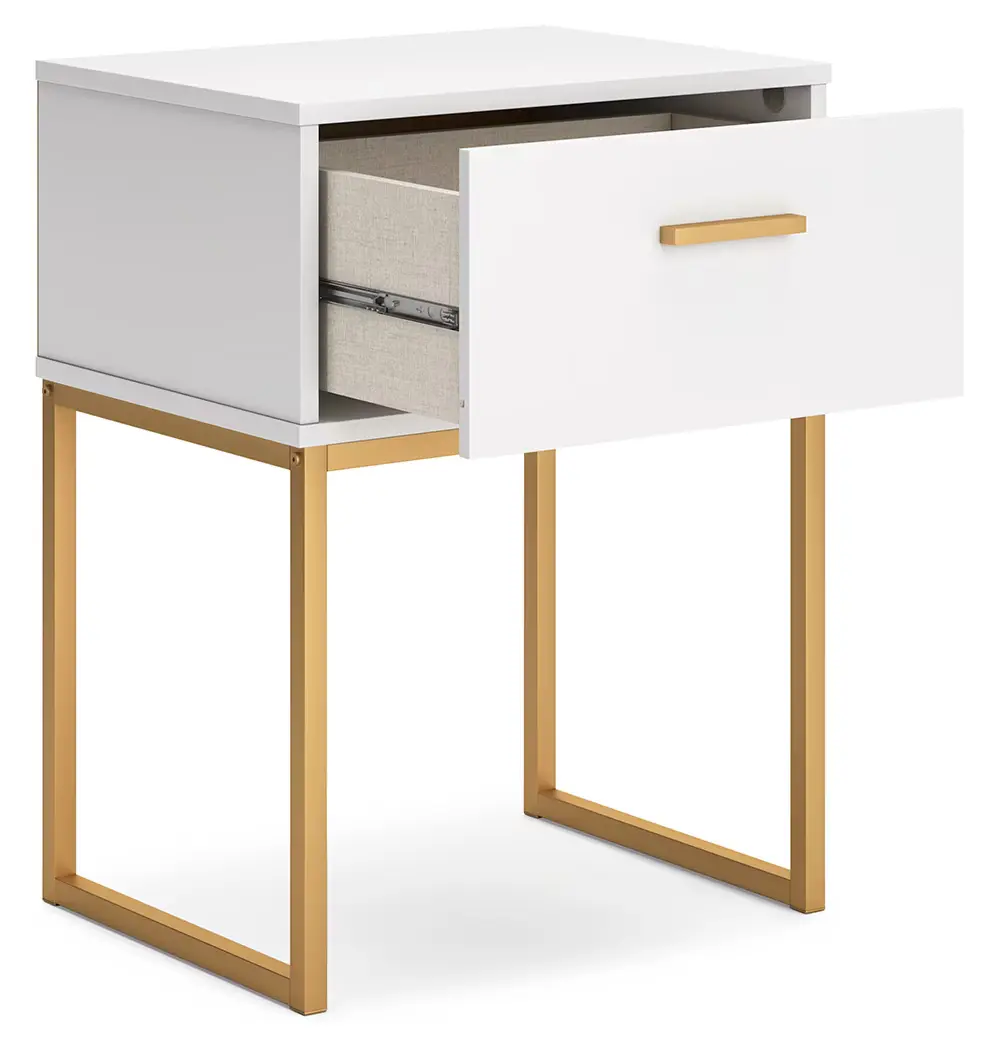 Socalle - Two-tone - One Drawer Night Stand - Image 4