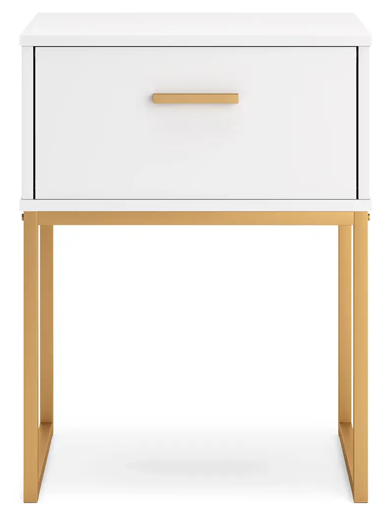 Socalle - Two-tone - One Drawer Night Stand - Image 5