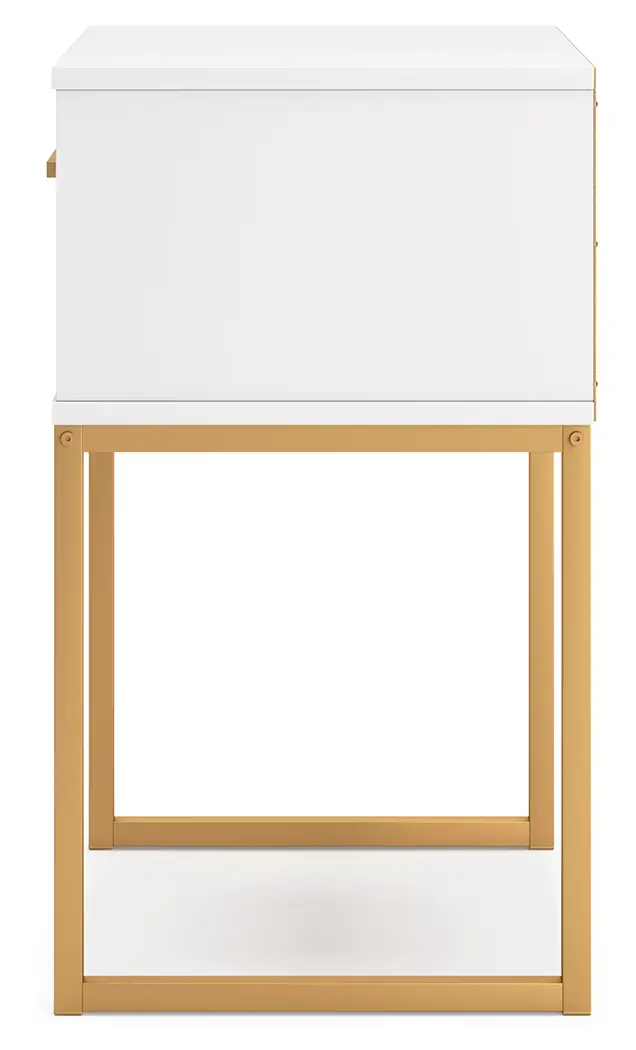 Socalle - Two-tone - One Drawer Night Stand - Image 8
