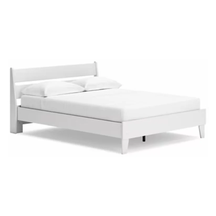 Socalle - Two-tone - Queen Panel Platform Bed