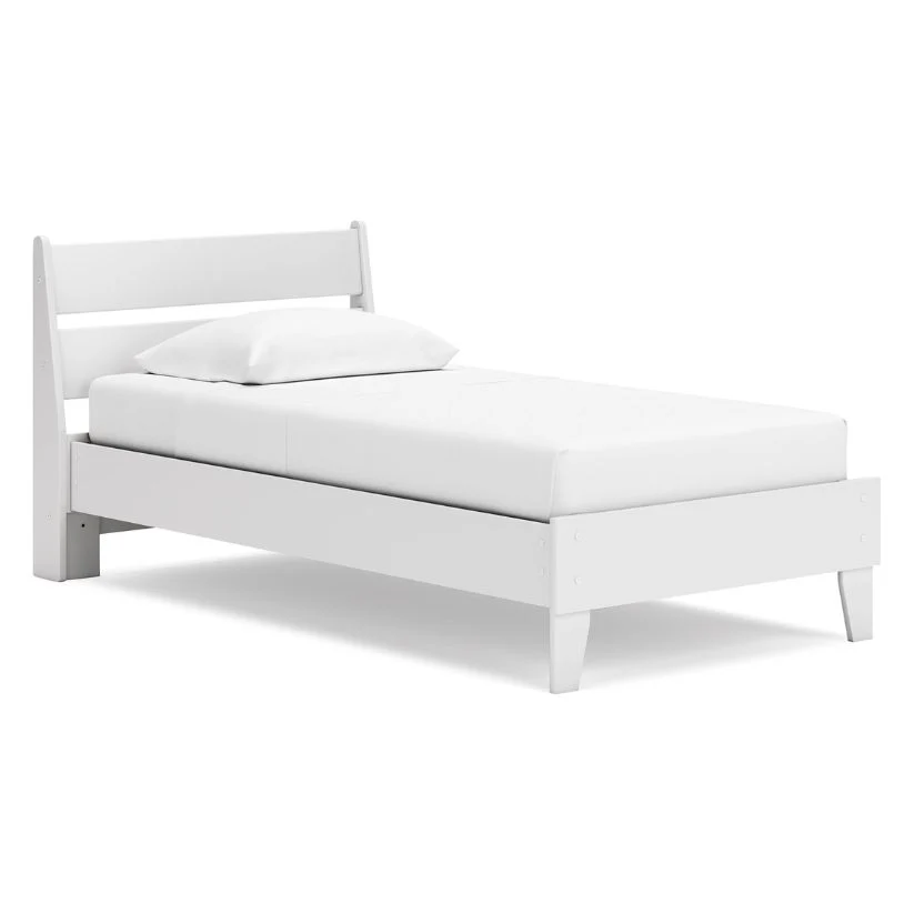 Socalle - Two-tone - Twin Panel Platform Bed