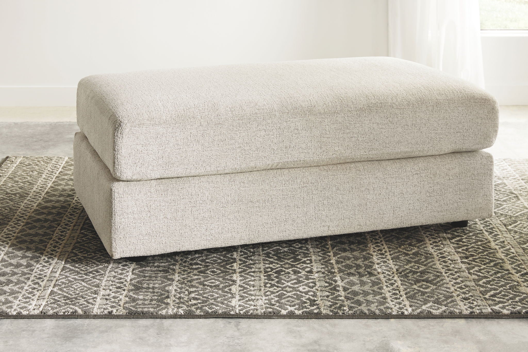 Soletren - Stone - Oversized Accent Ottoman - Image 2