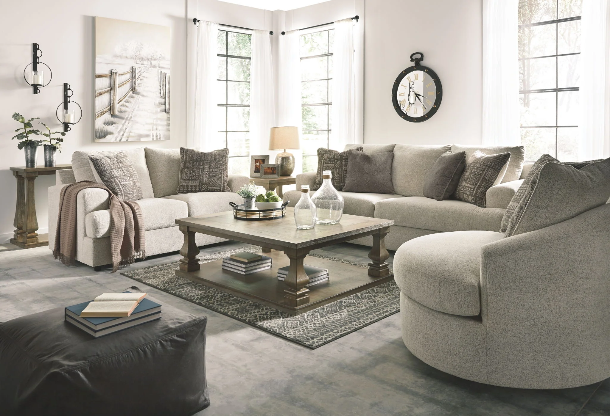 Soletren - Stone - Sofa - Image 3