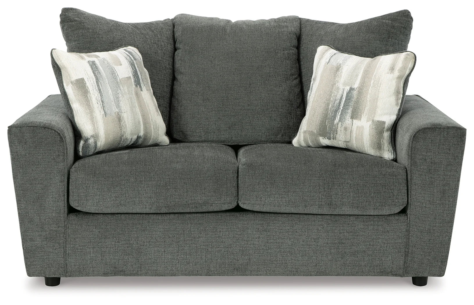 Stairatt - Gravel - Loveseat - Image 3