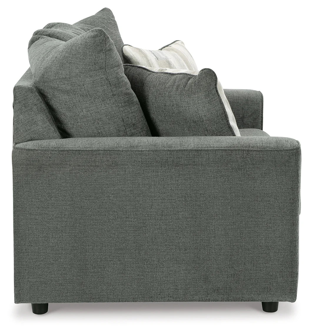 Stairatt - Gravel - Loveseat - Image 5