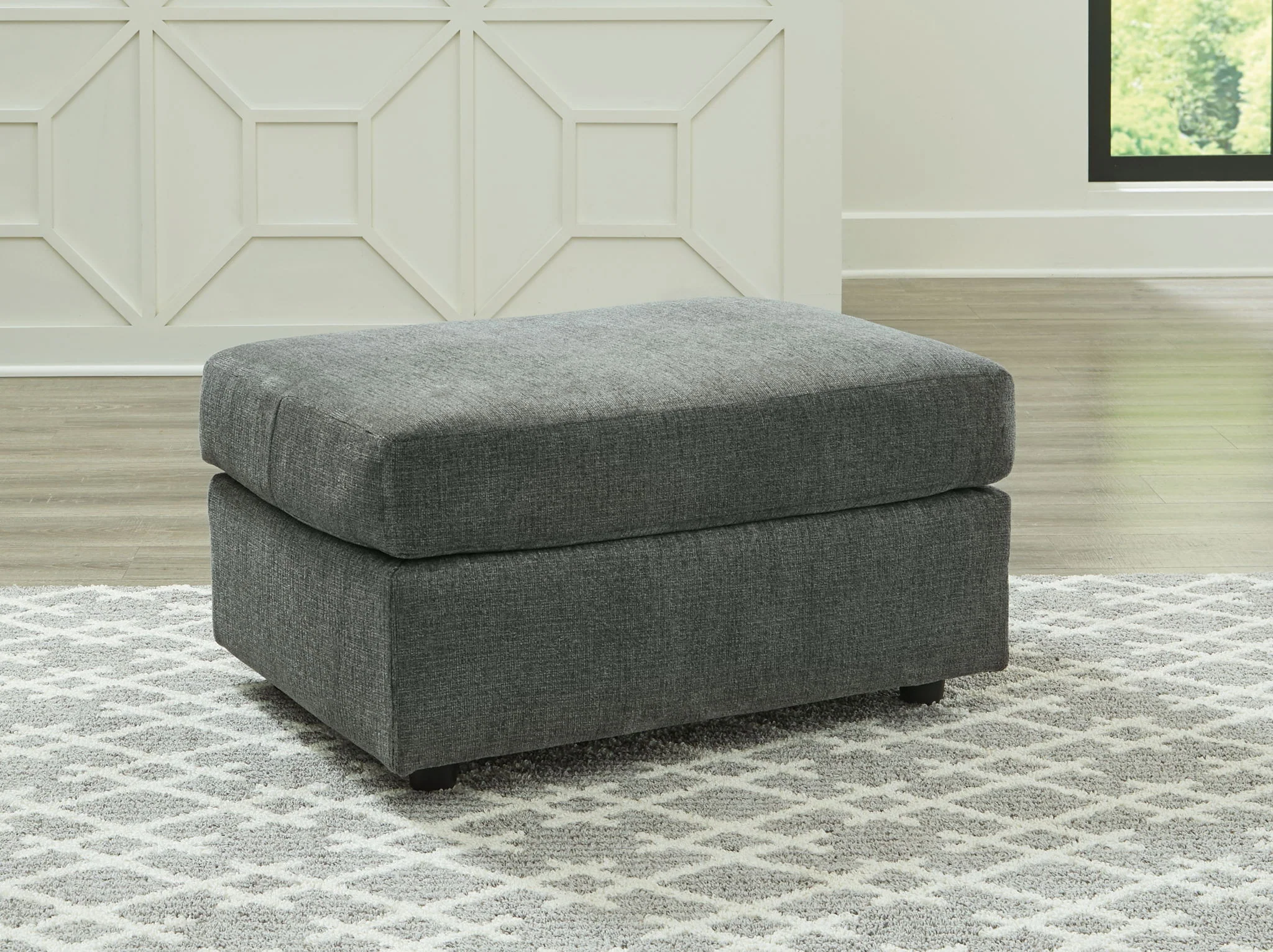 Stairatt - Gravel - Ottoman - Image 2