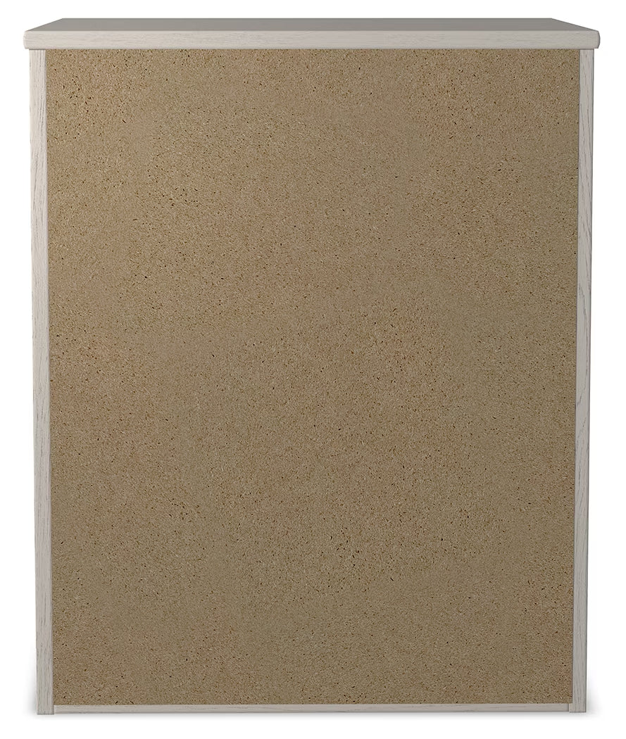 Stelsie - White - Two Drawer Night Stand - Image 4