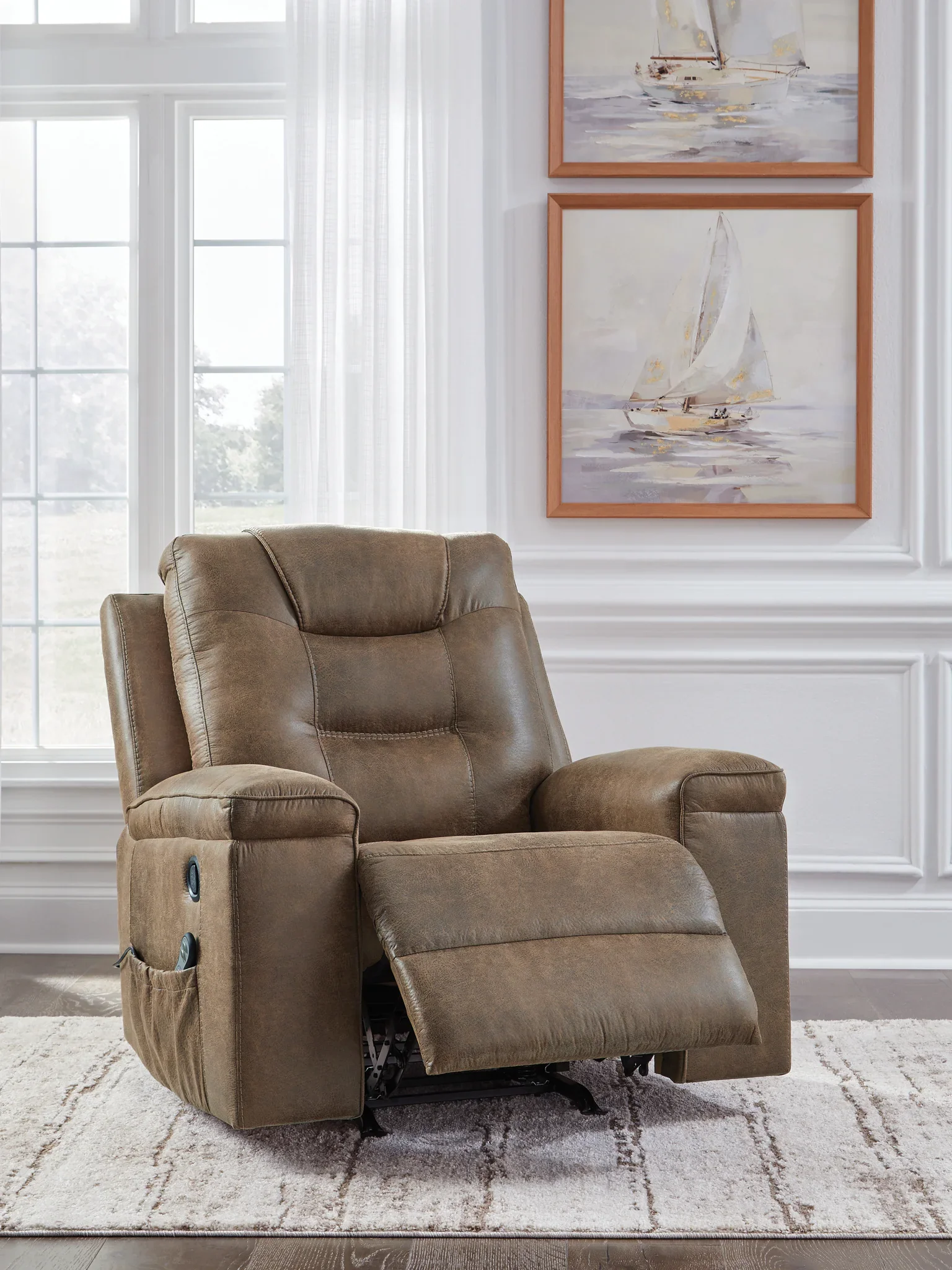 Stockworth - Earth - Rocker Recliner - Image 8