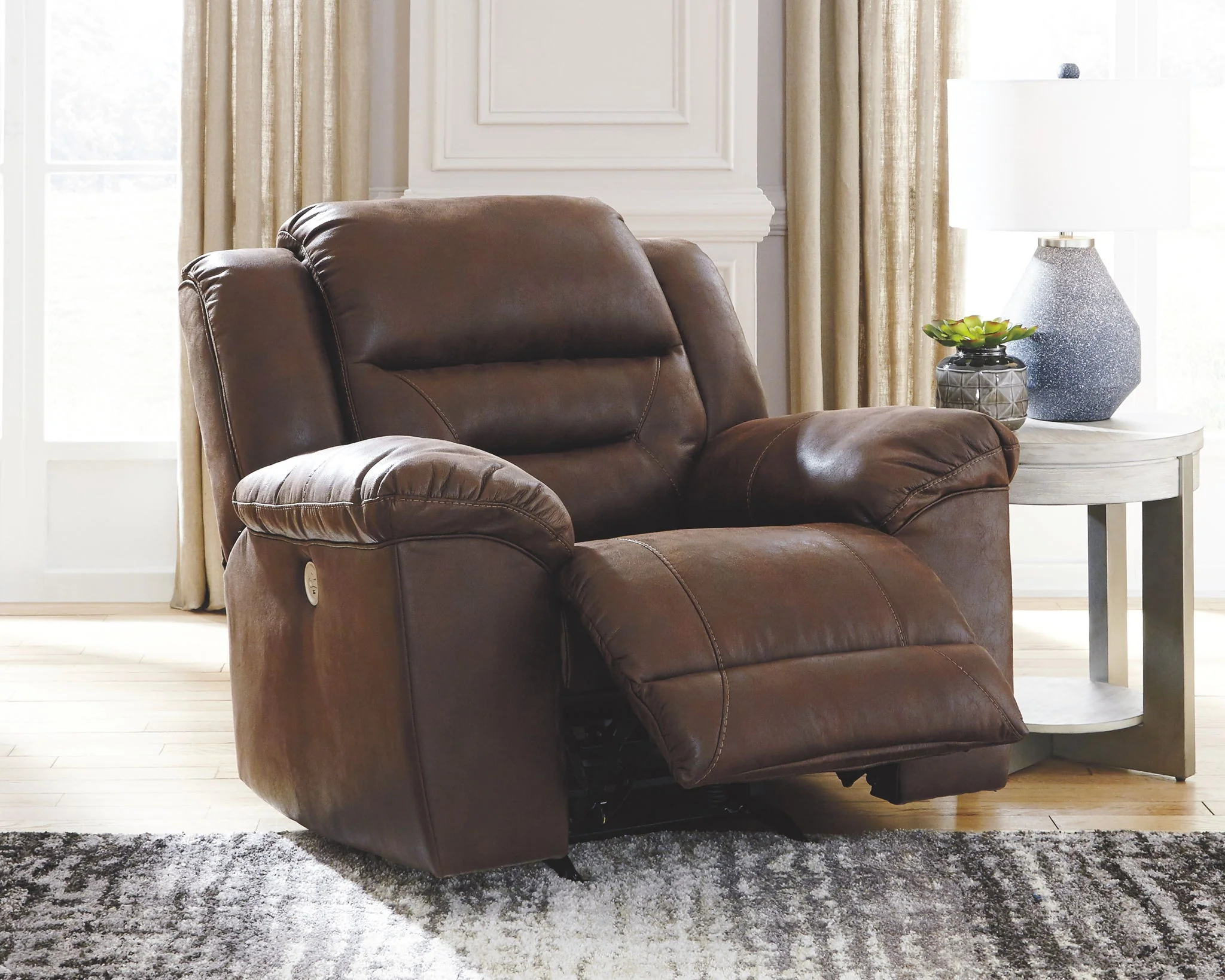 Stoneland - Chocolate - Rocker Recliner - Image 2