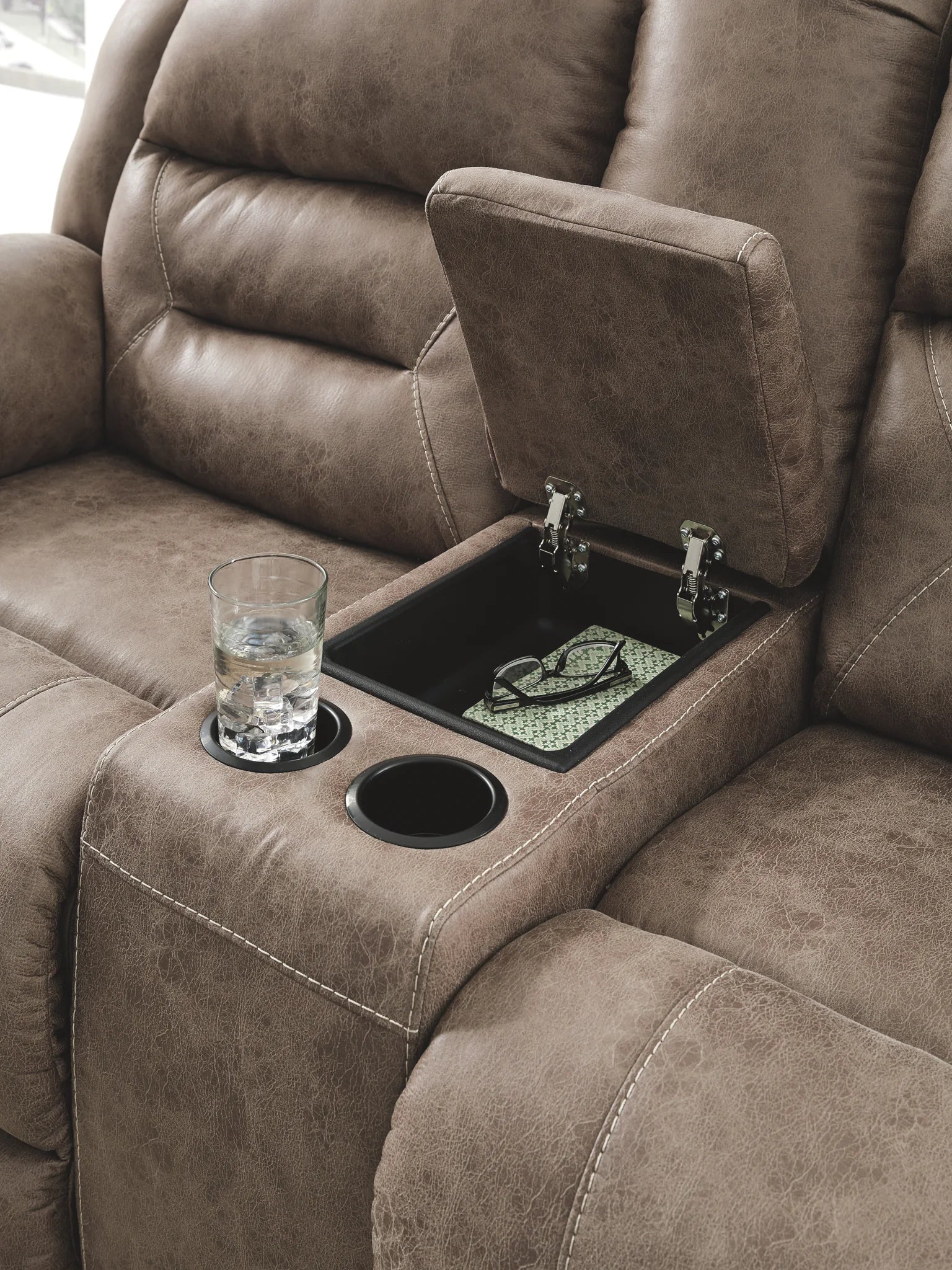 Stoneland - Fossil - 2 Pc. - Reclining Sofa, Loveseat - Image 5