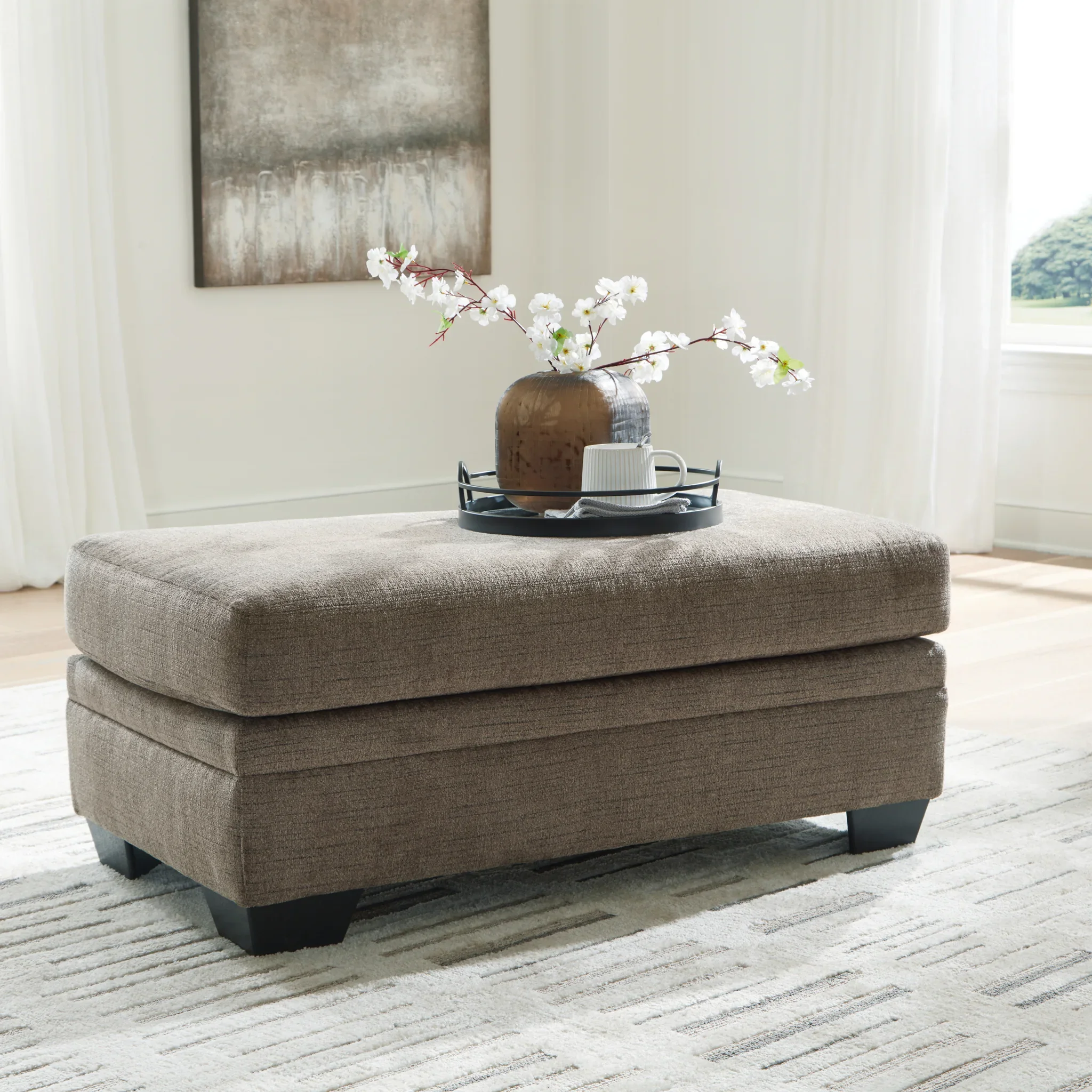 Stonemeade - 2 Pc. - Chair And A Half, Ottoman - Nutmeg - Image 6