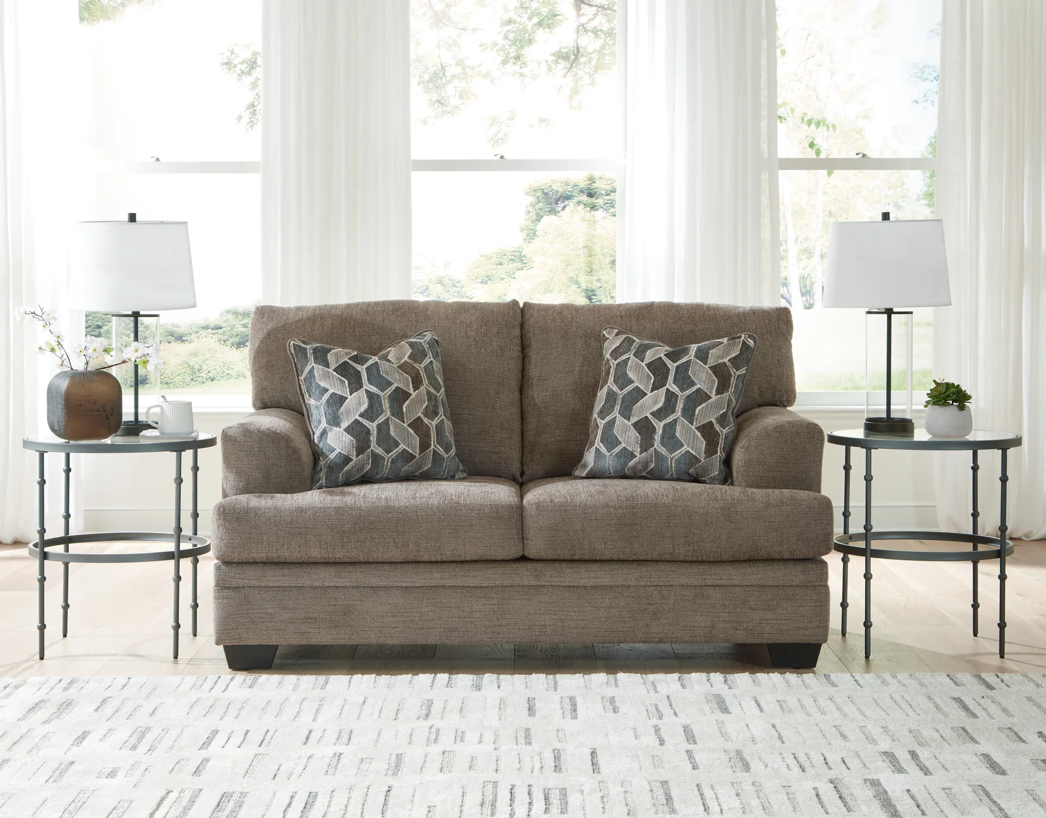 Stonemeade - 3 Pc. - Sofa, Loveseat, Rocker Recliner - Nutmeg - Image 13