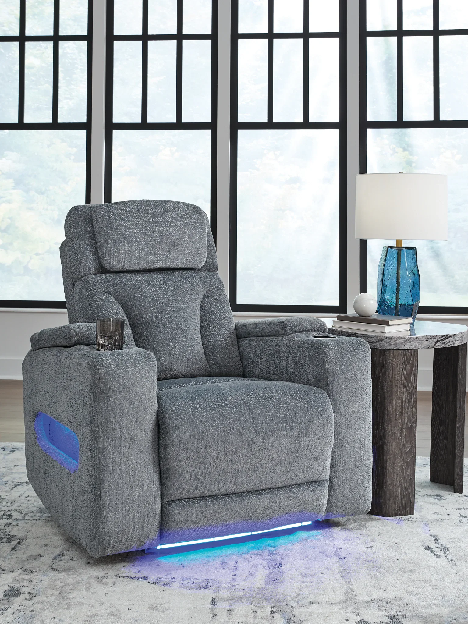 Studio Cave - Steel - Power Recliner - Image 2