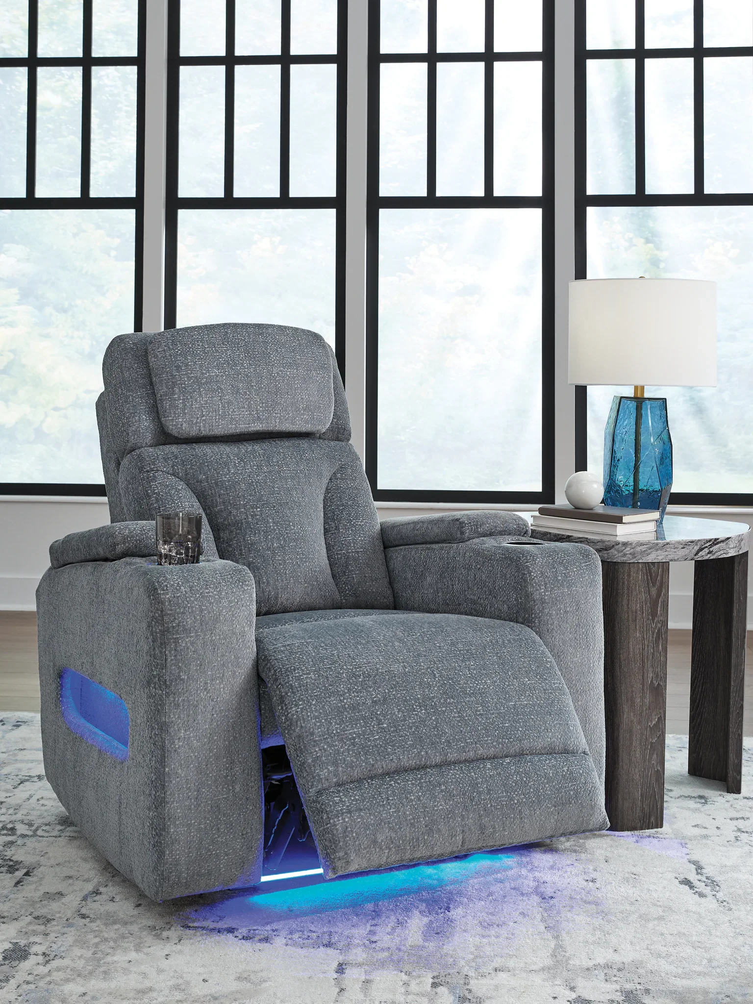 Studio Cave - Steel - Power Recliner - Image 3