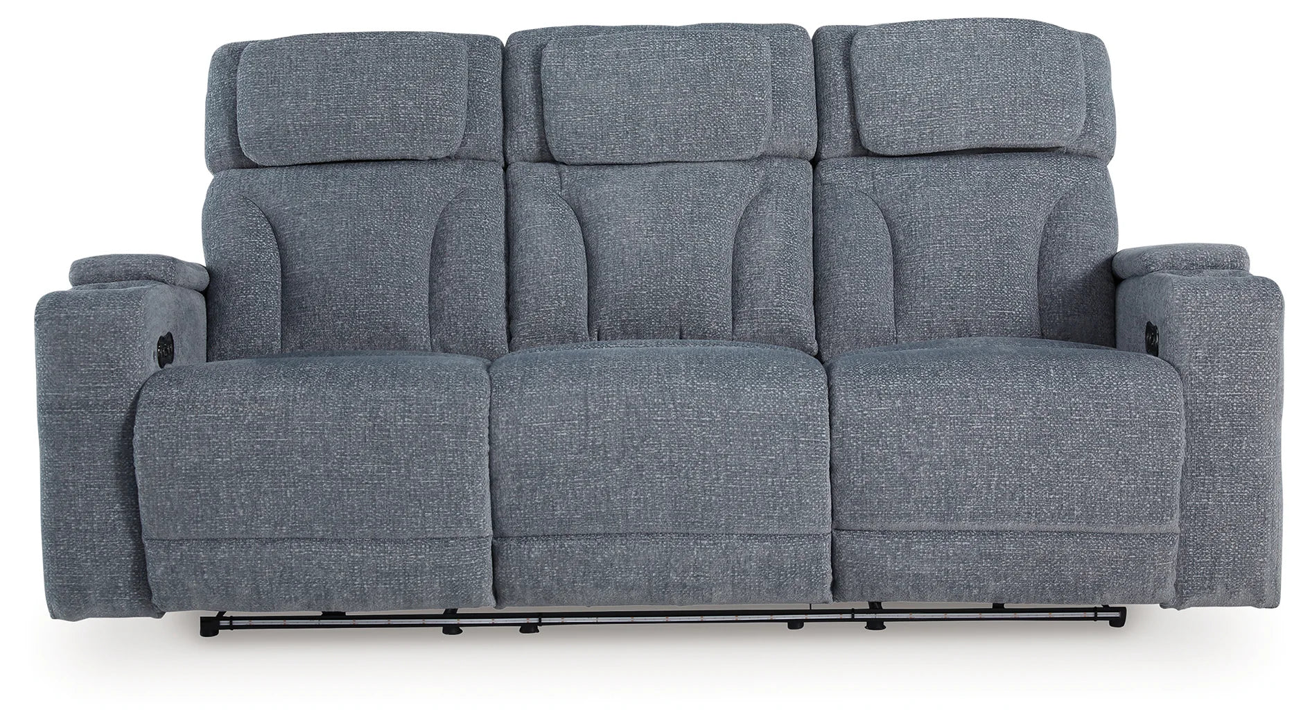 Studio Cave - Steel - Power Reclining Sofa - Image 5