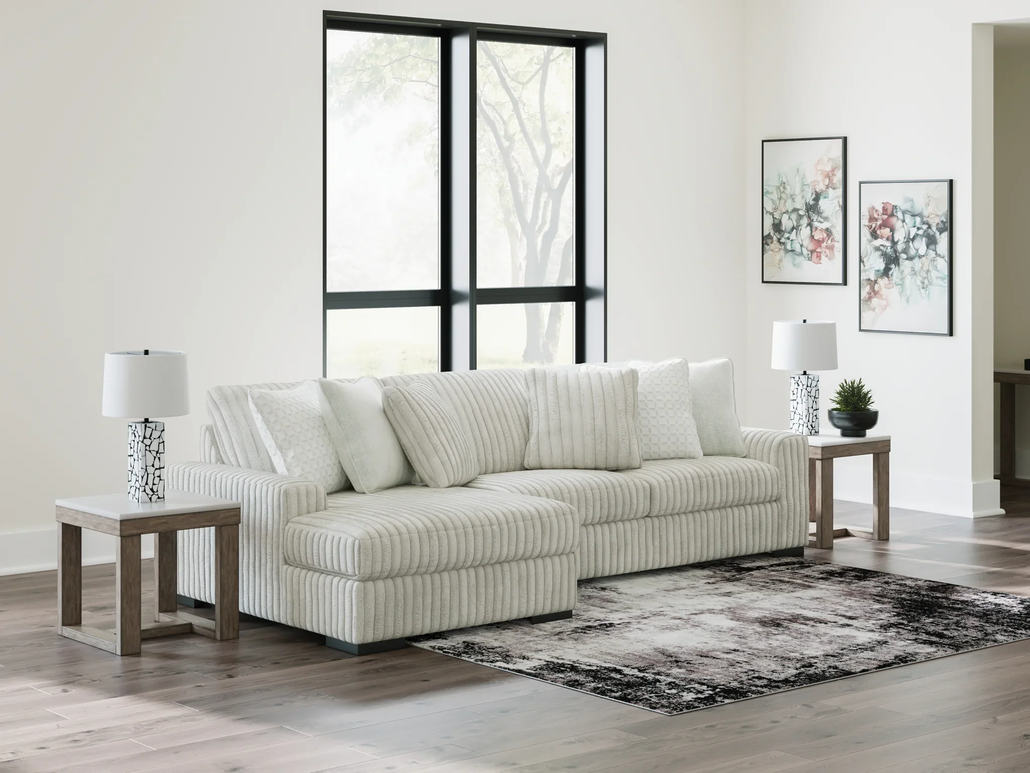 Stupendous - Alloy - 2 - Piece Sectional With LAF Corner Chaise - Image 2