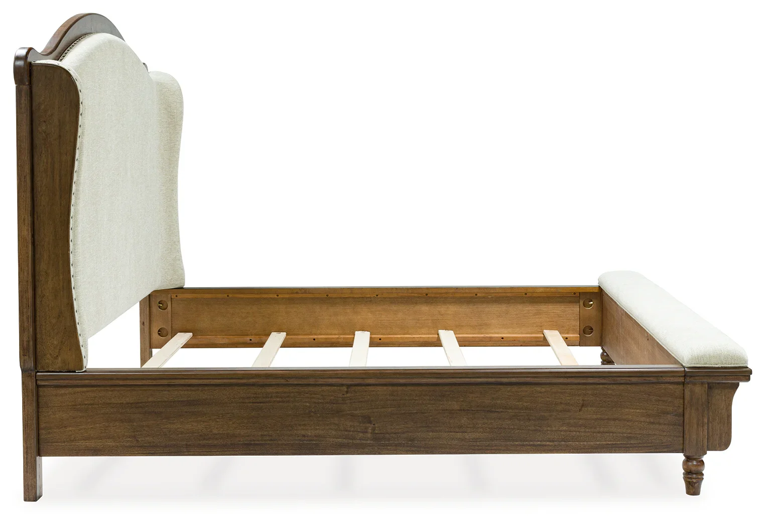 Sturlayne - Brown - Queen Upholstered Panel Bed - Image 4
