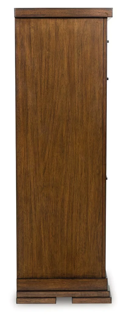 Taffenbrook - Medium Brown - Five Drawer Chest - Image 4