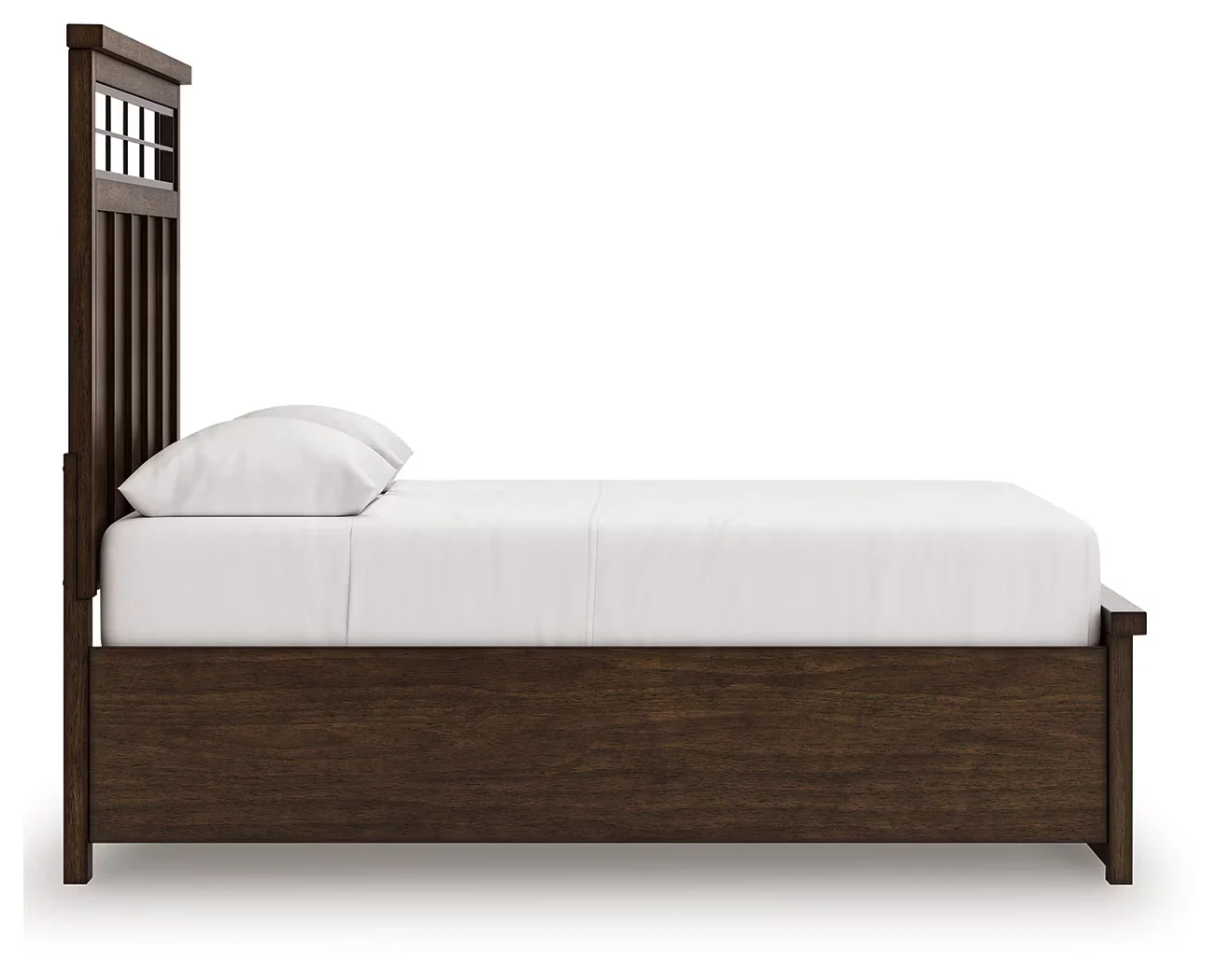Taffenbrook - Medium Brown - Queen Panel Storage Bed - Image 7