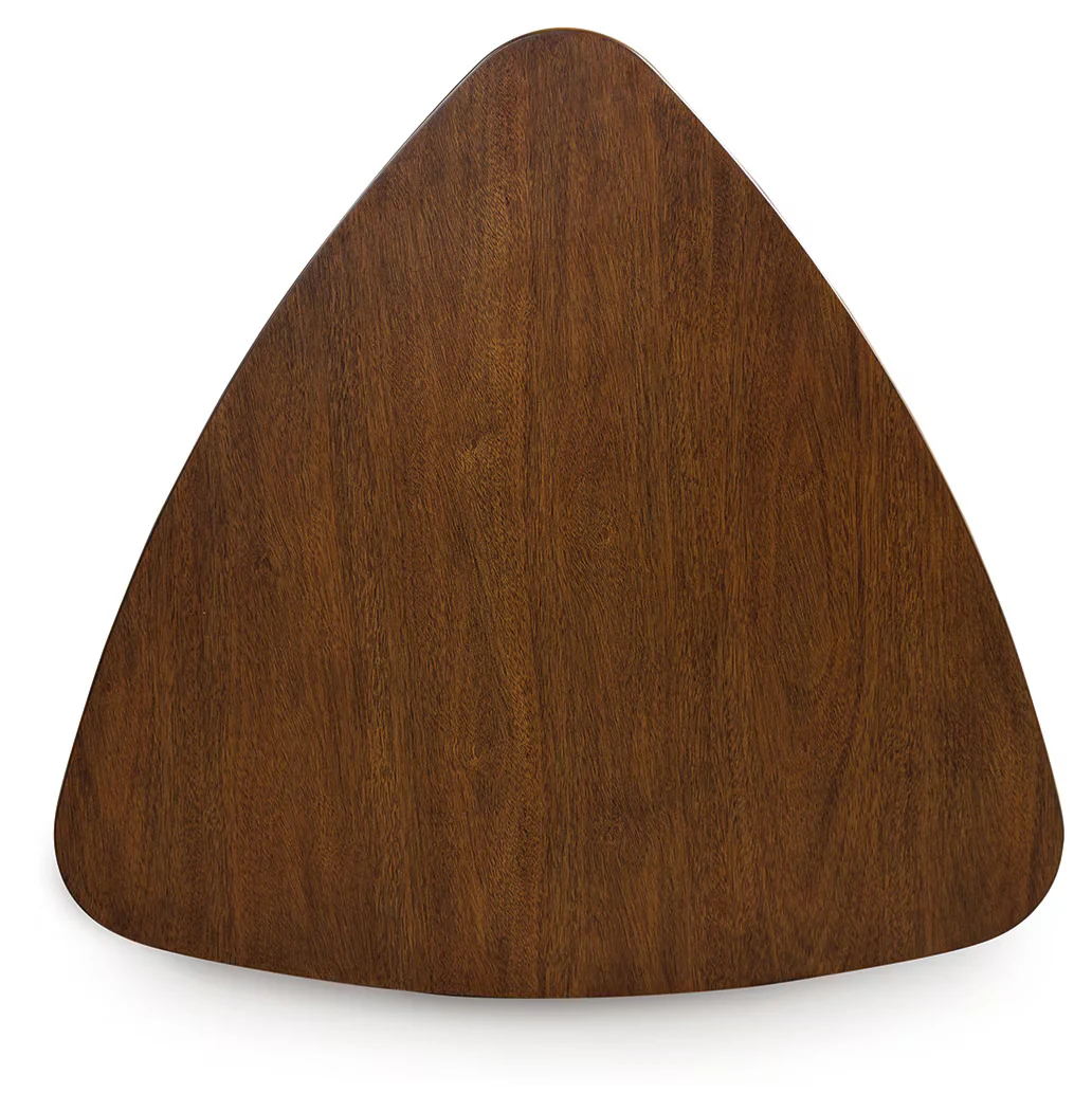 Tameride - Brown - Triangle Dining Room Table - Image 3