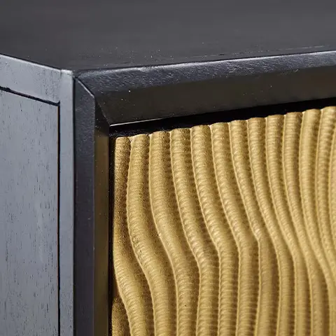 Tayner - Black / Gold Finish - Accent Cabinet - Image 7