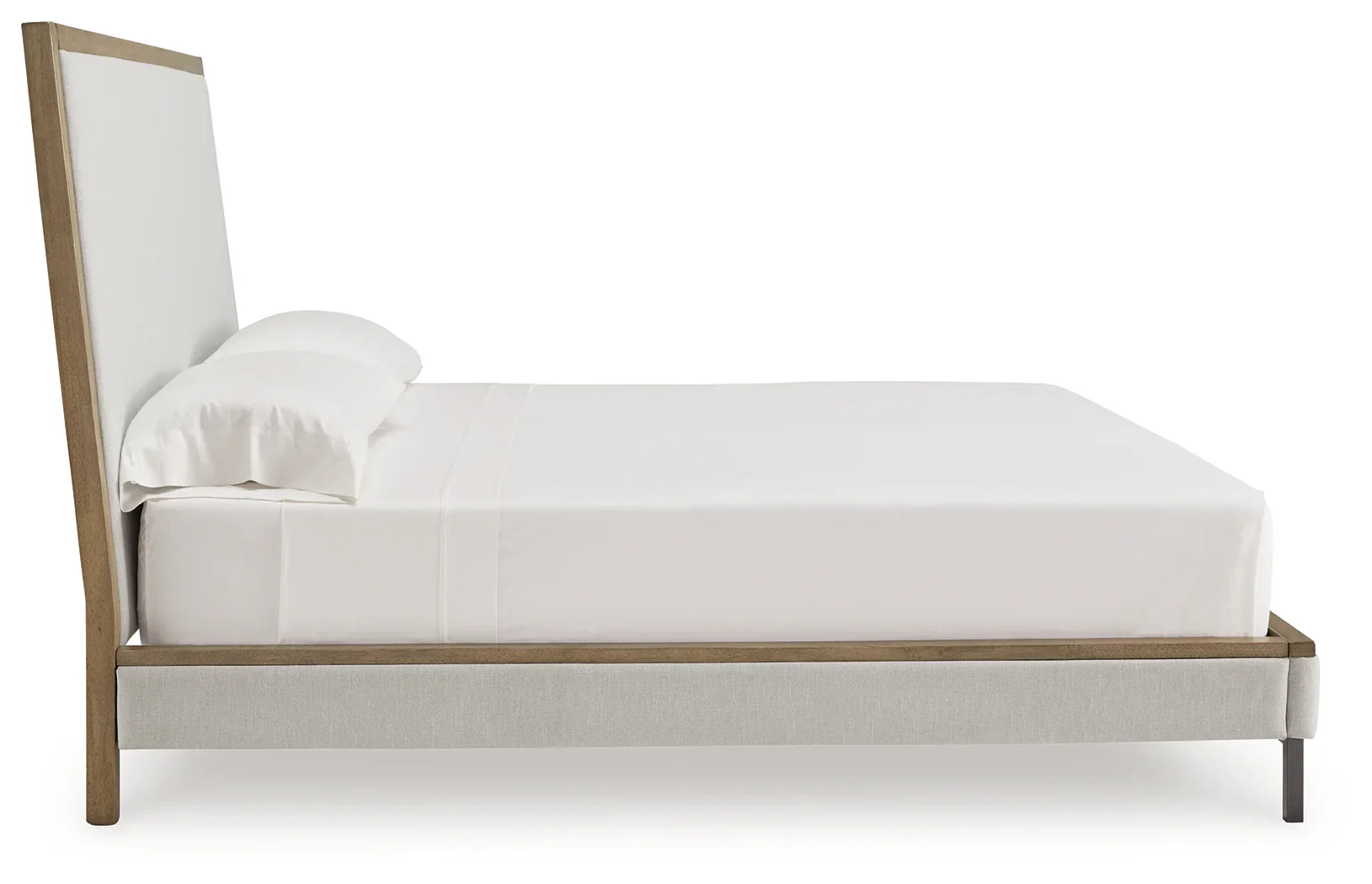 Tomtyn - Light Brown - Queen Upholstered Bed - Image 5