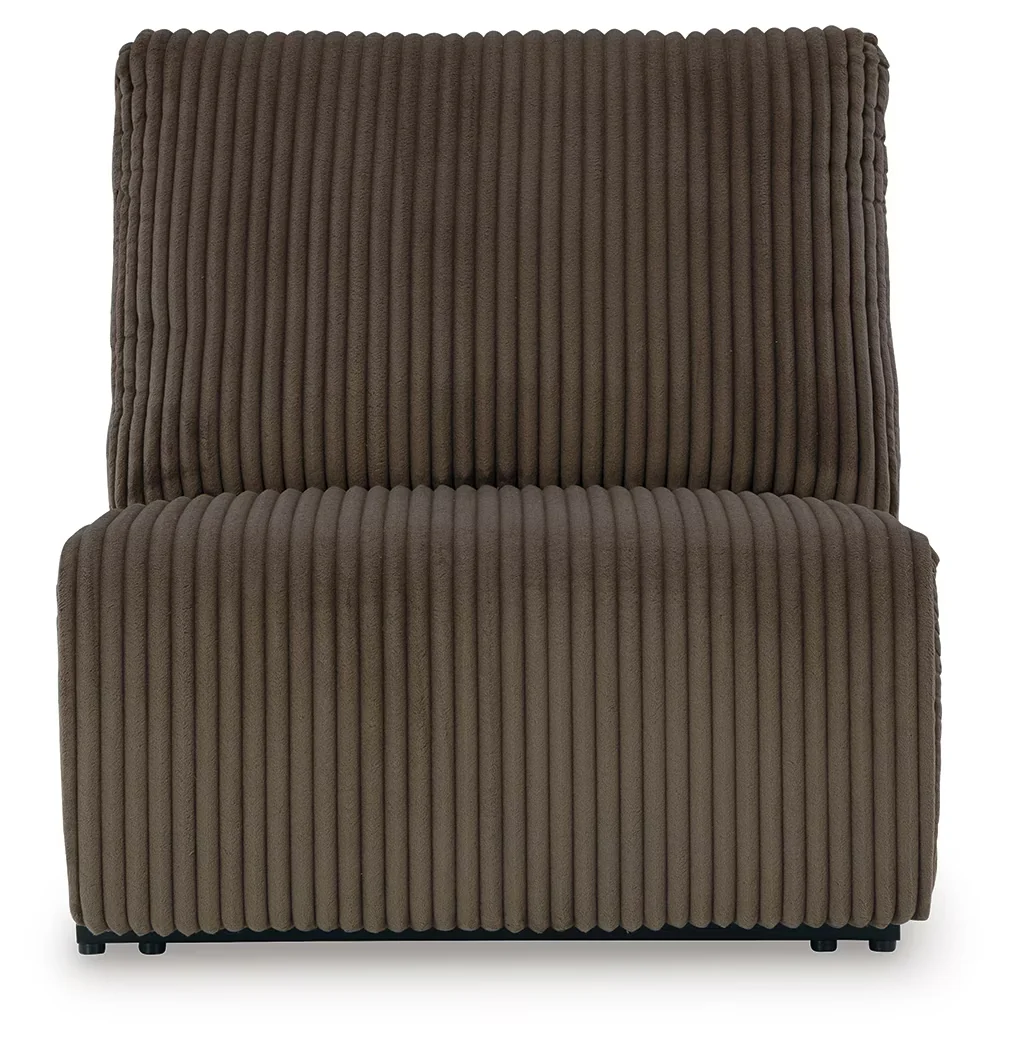 Top Tier - Chocolate - 4-Piece Reclining Sectional With Laf Press Back Chaise - Image 12
