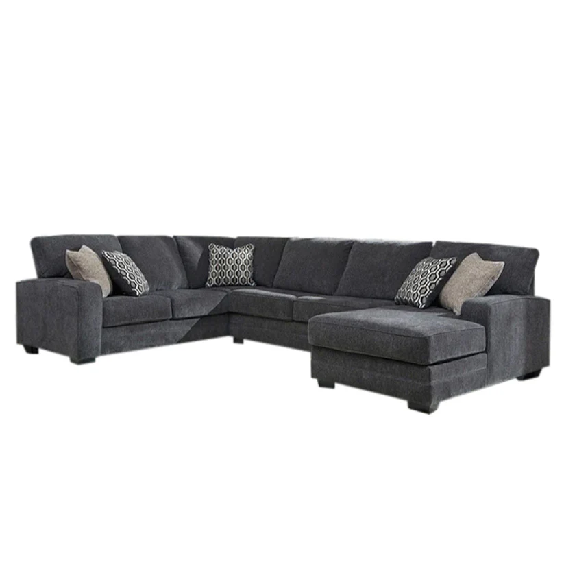 Tracling - Slate - Right Arm Facing Corner Chaise 3 Pc Sectional