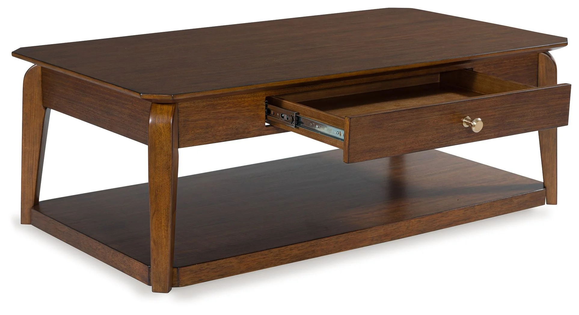 Trenmour - Medium Brown - Rectangular Cocktail Table - Image 2