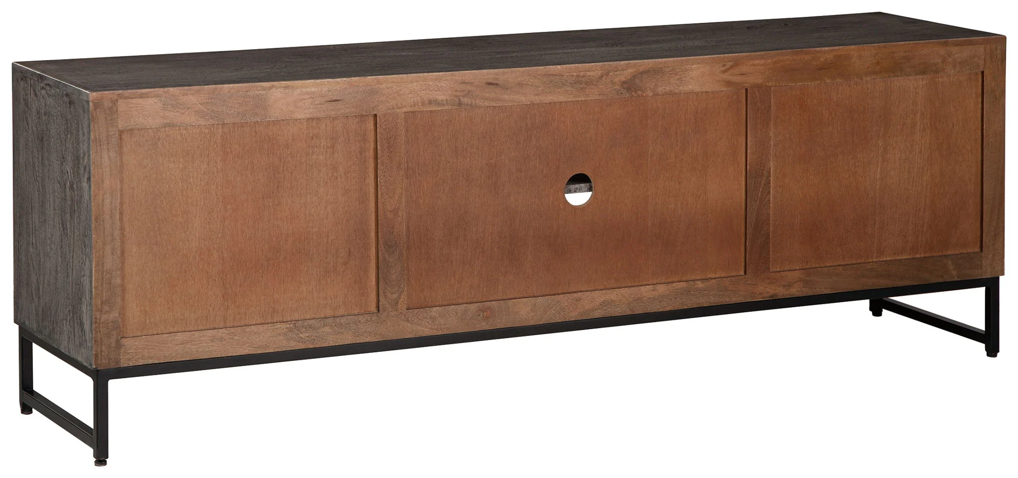 Treybrook - Distressed Gray - 2 Door Accent Cabinet - Image 5