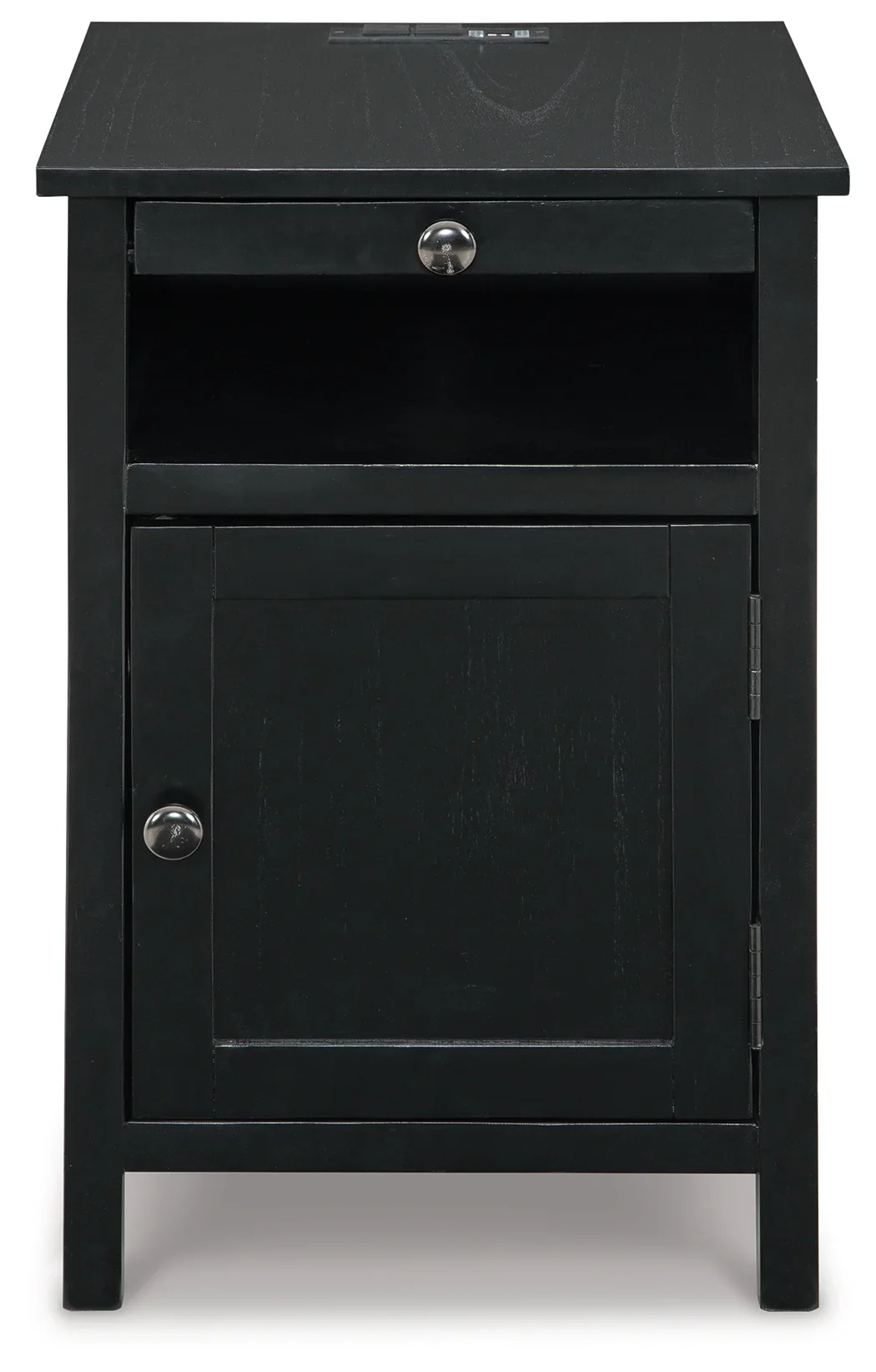 Treytown - Black - Chair Side End Table - Image 5