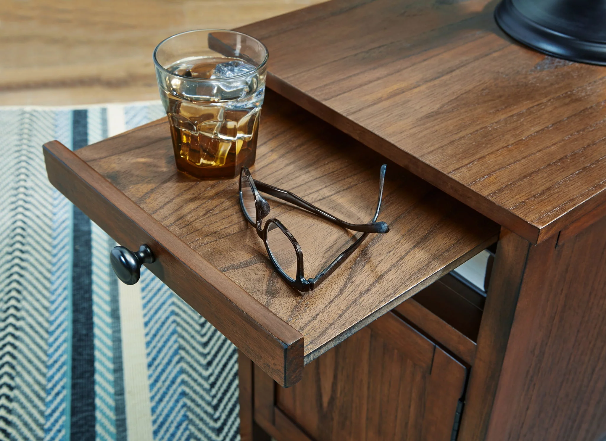 Treytown - Brown - Chair Side End Table - Image 3