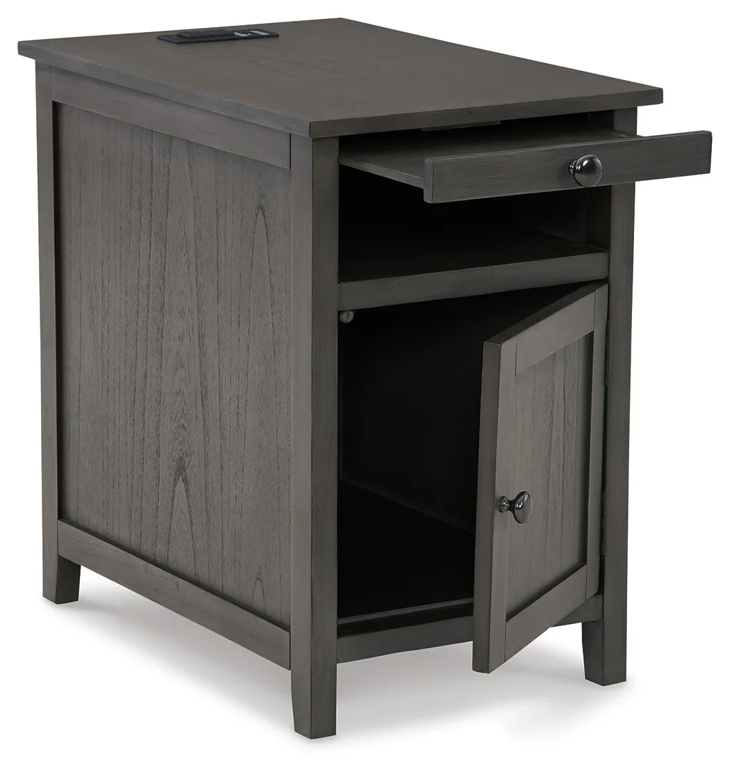 Treytown - Gray - Chair Side End Table - Image 5