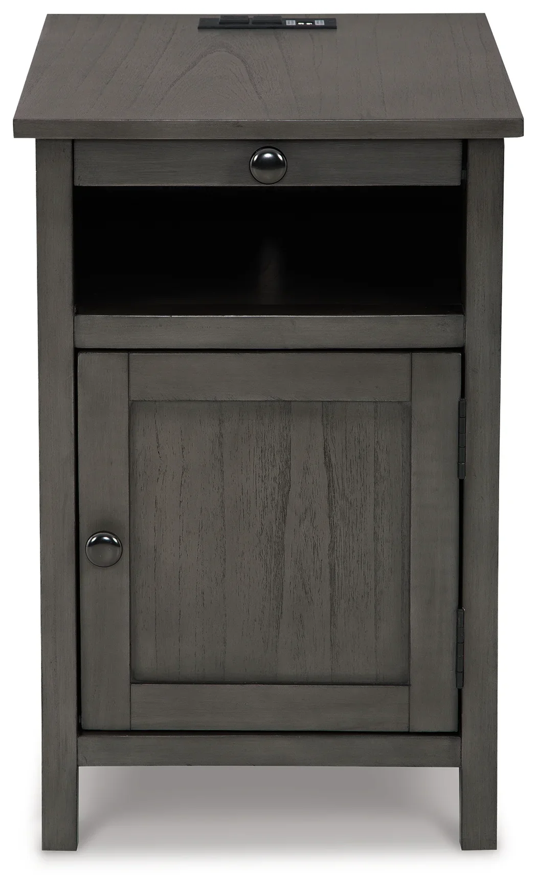 Treytown - Gray - Chair Side End Table - Image 6