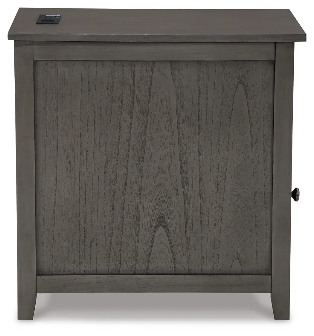 Treytown - Gray - Chair Side End Table - Image 7