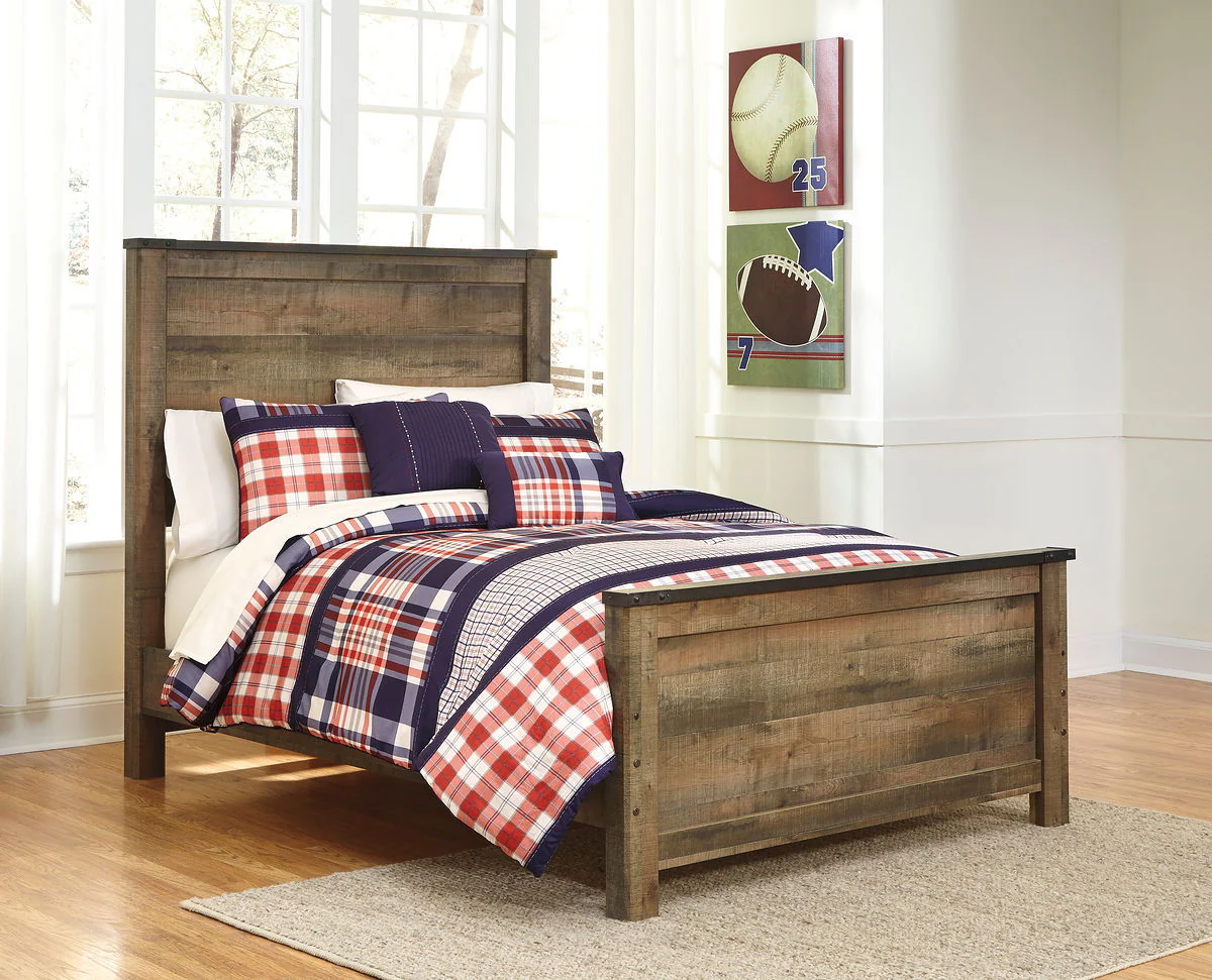 Trinell - Brown - Full Panel Bed - Image 2