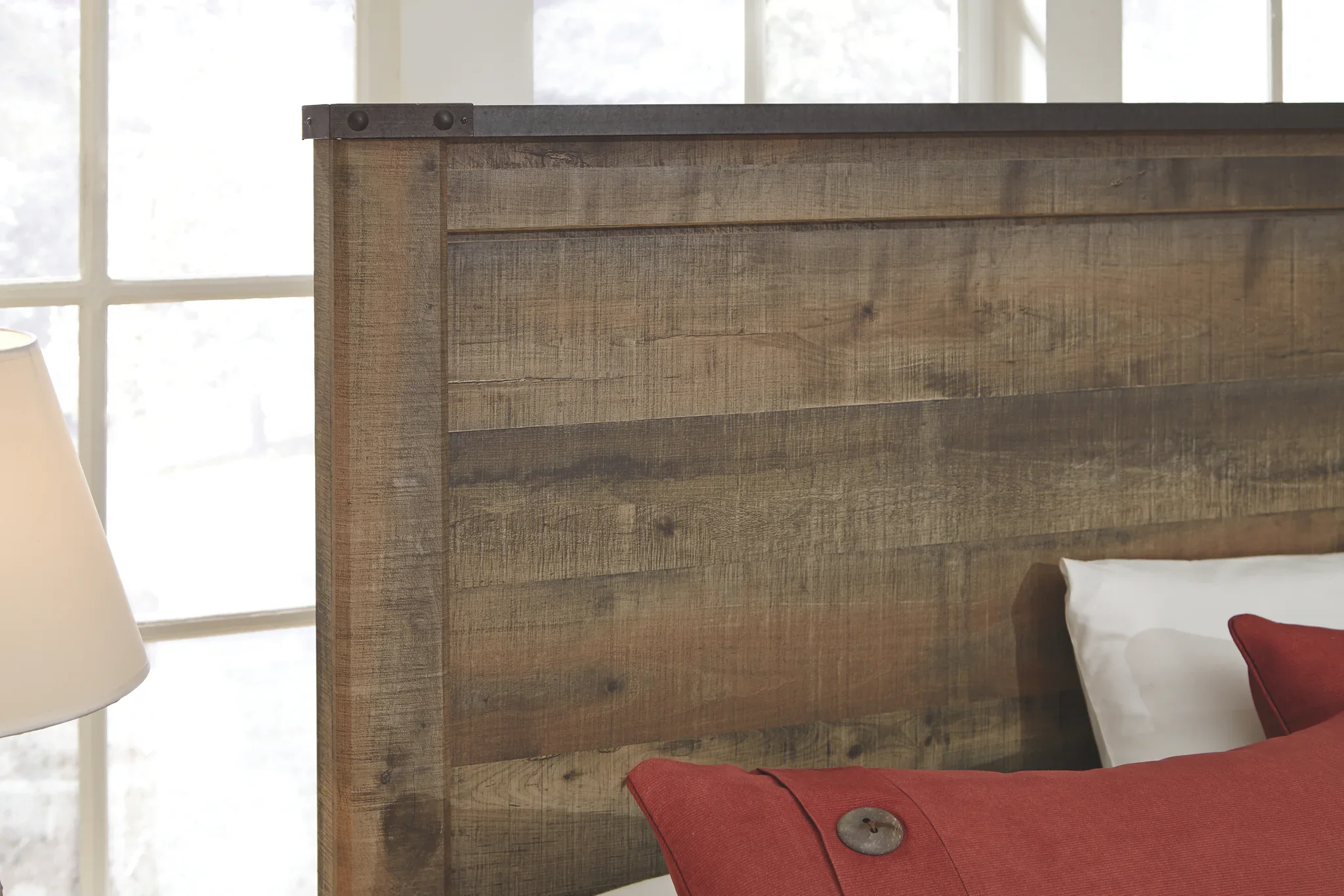 Trinell - Brown - Twin Panel Bed With 2 Storage Drawers - Image 4